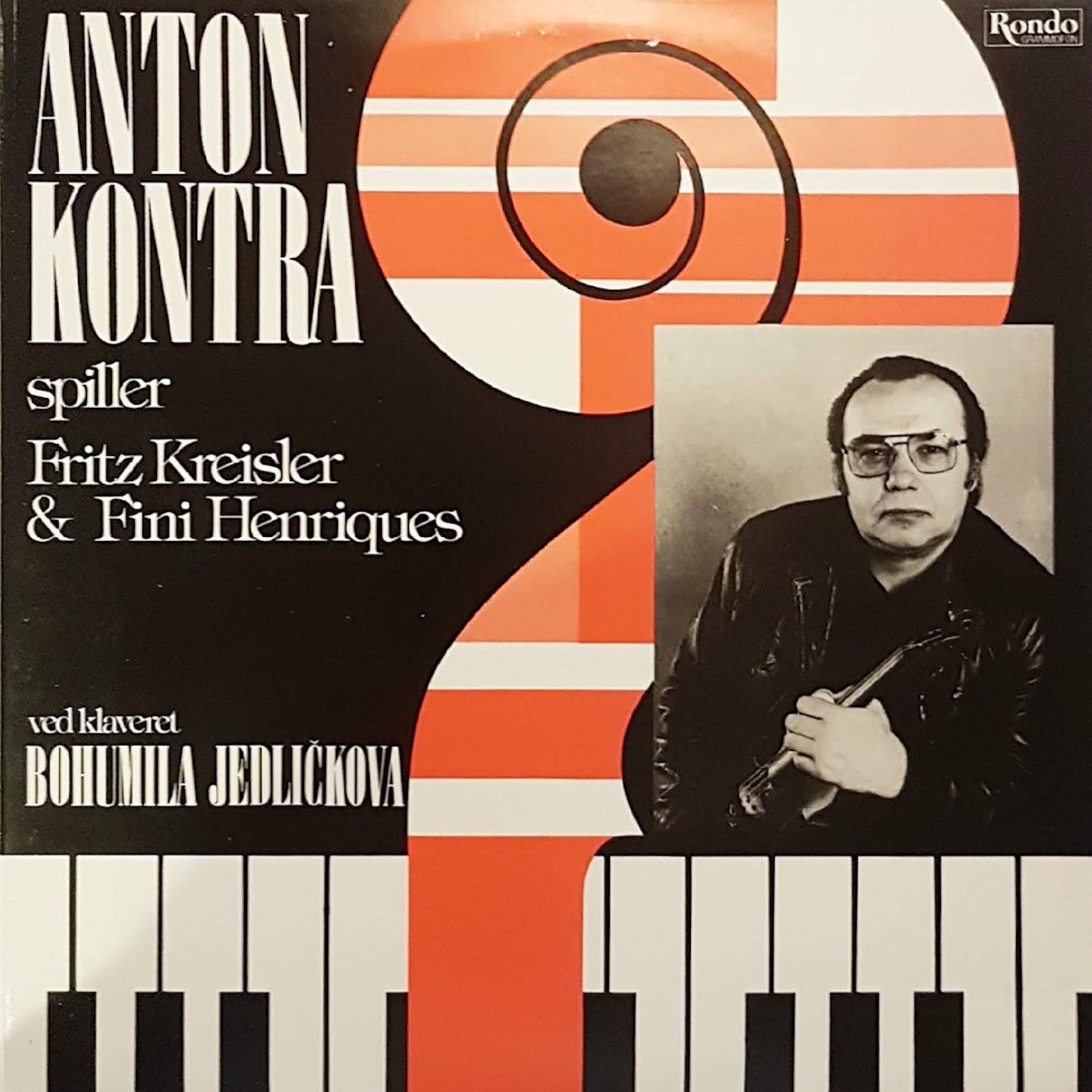 Anton Kontra Plays Fritz Kreisler & Fini Henriques album cover