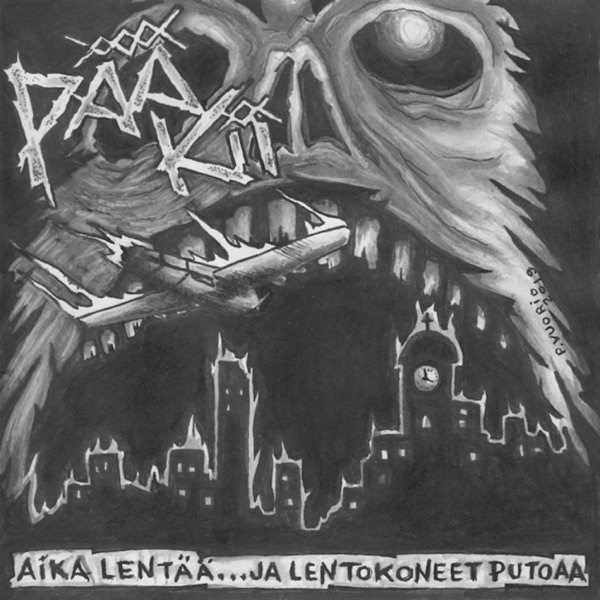 Aika lentää... ja lentokoneet putoaa - Single album cover