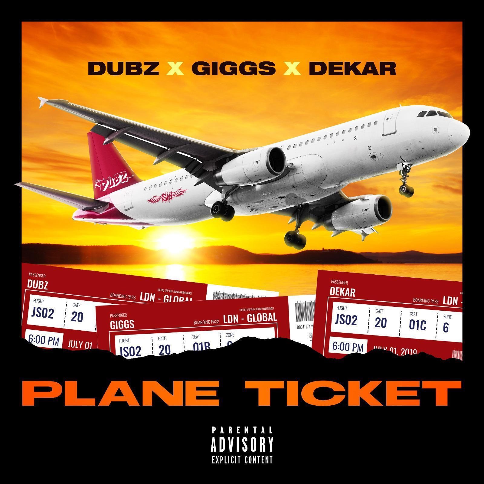 Plane Ticket - Single album cover