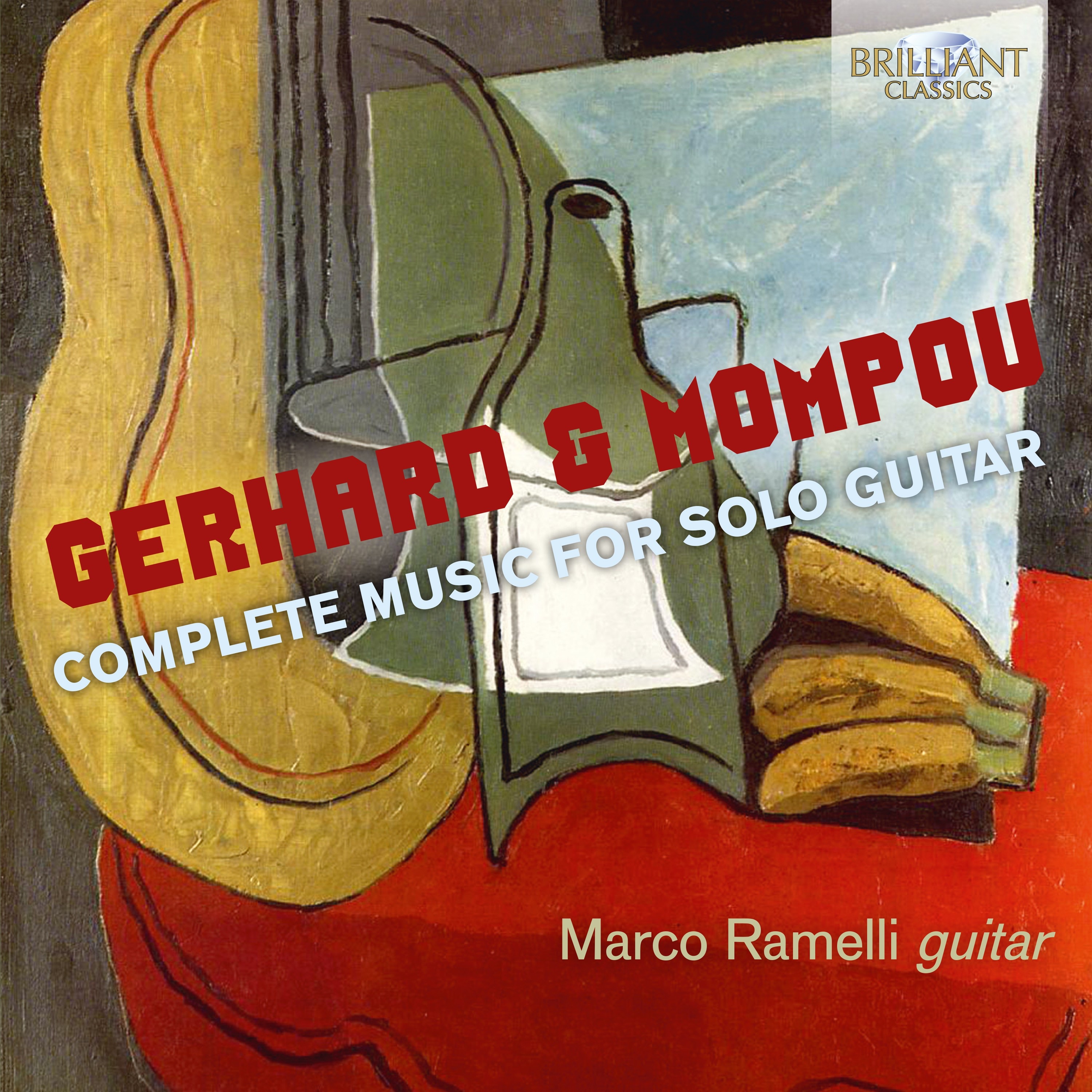 Gerhard & Mompou: Complete Music for Solo Guitar album cover