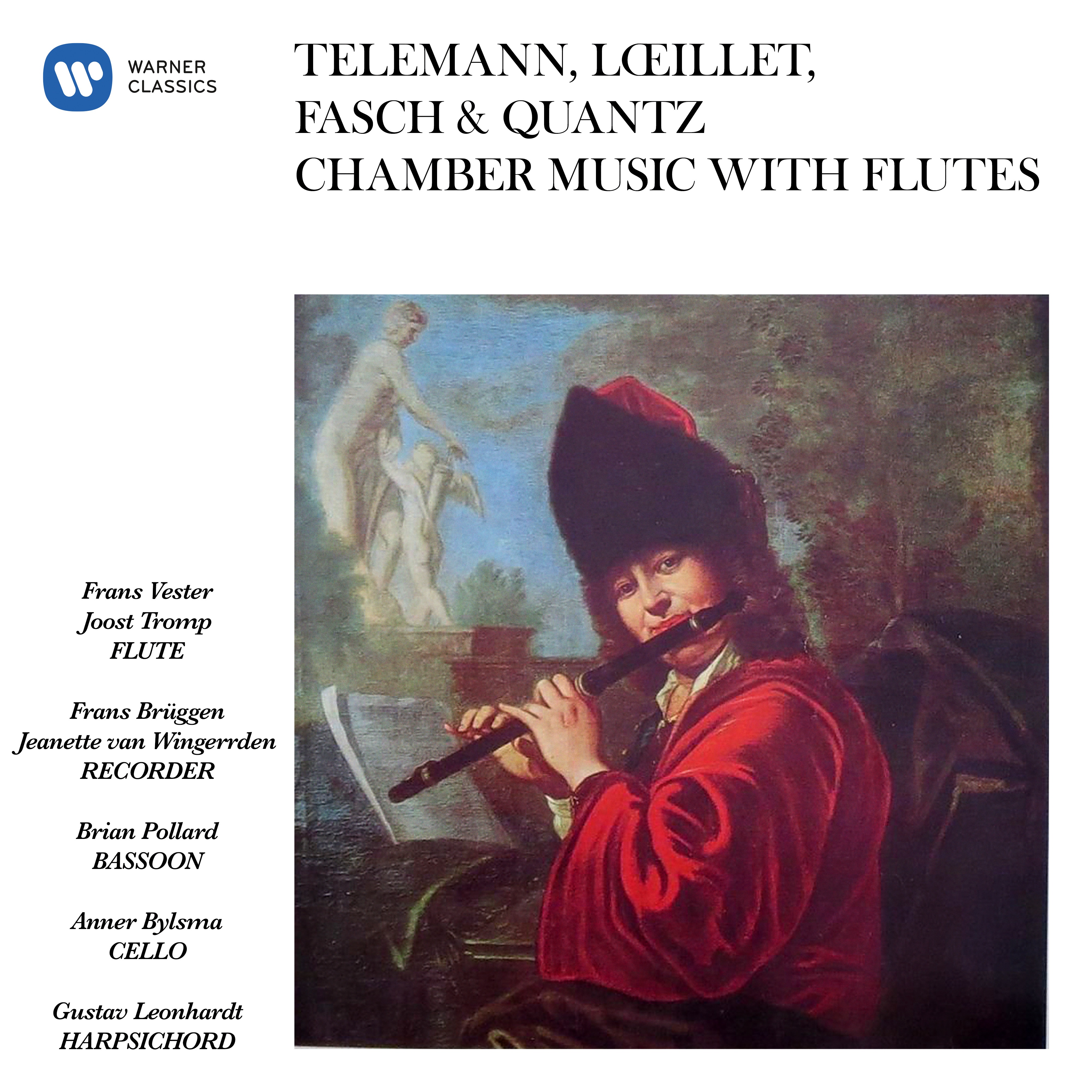 Telemann, Lœillet, Fasch & Quantz: Chamber Music with Flutes album cover