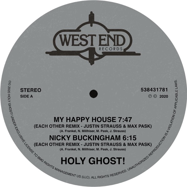 My Happy House / Nicky Buckingham (Justin Strauss & Max Pask Remixes) - EP album cover