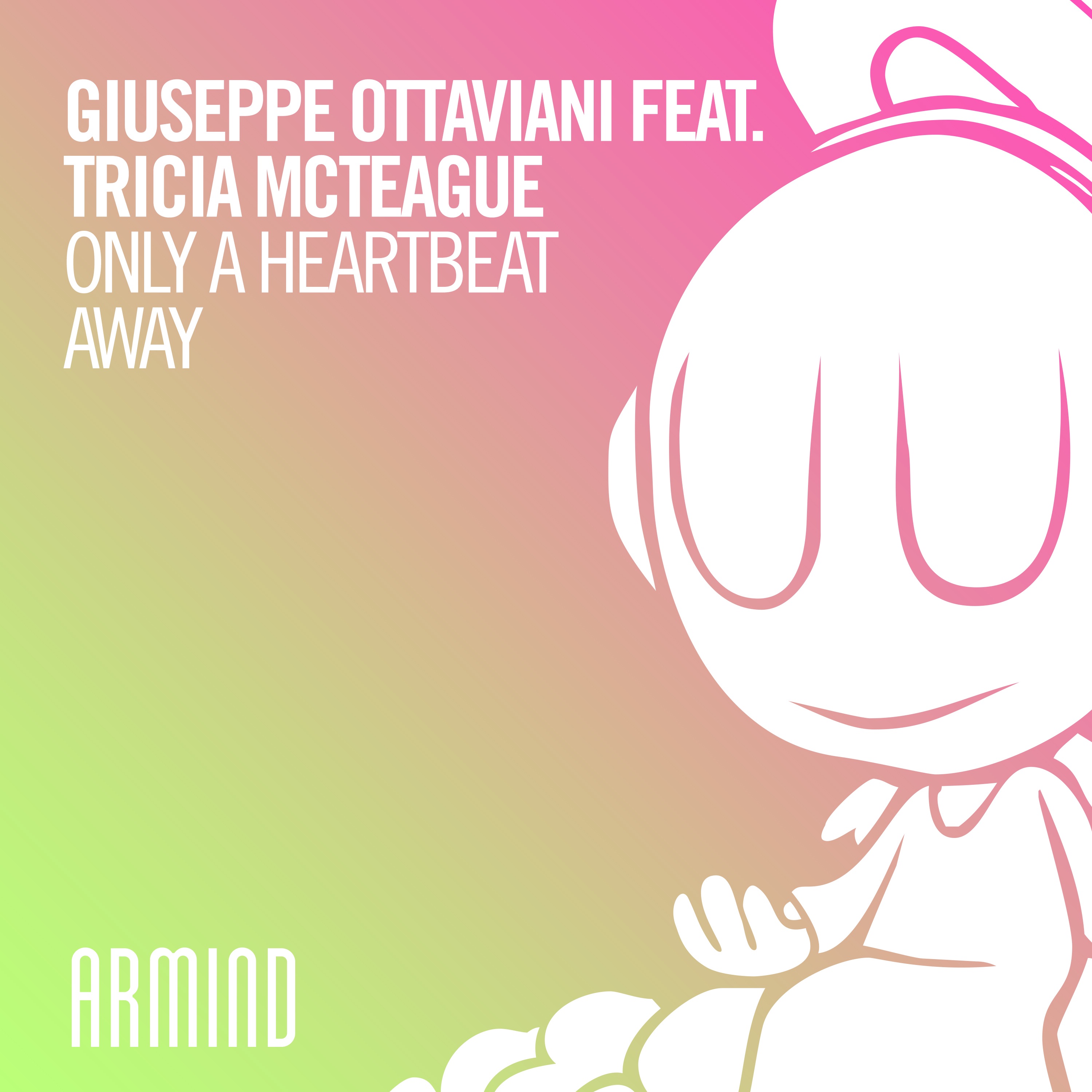 Only a Heartbeat Away (feat. Tricia McTeague) - Single album cover