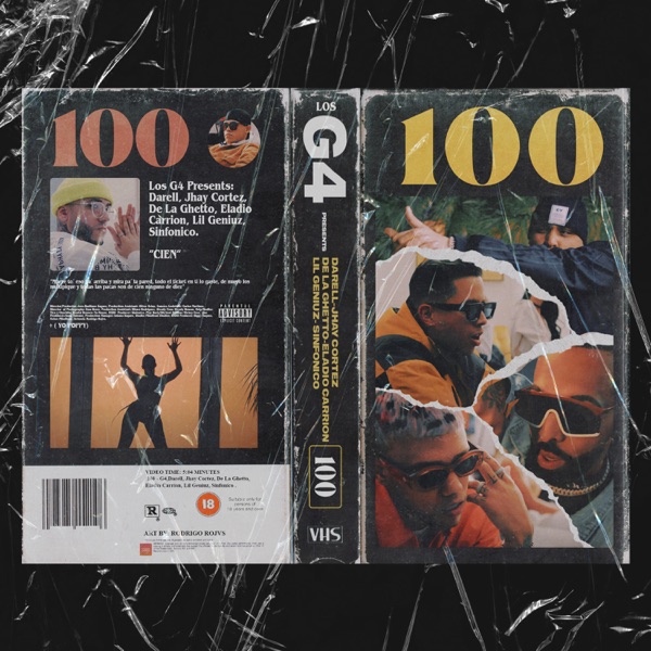 100 (feat. De La Ghetto & Eladio Carrión) - Single album cover