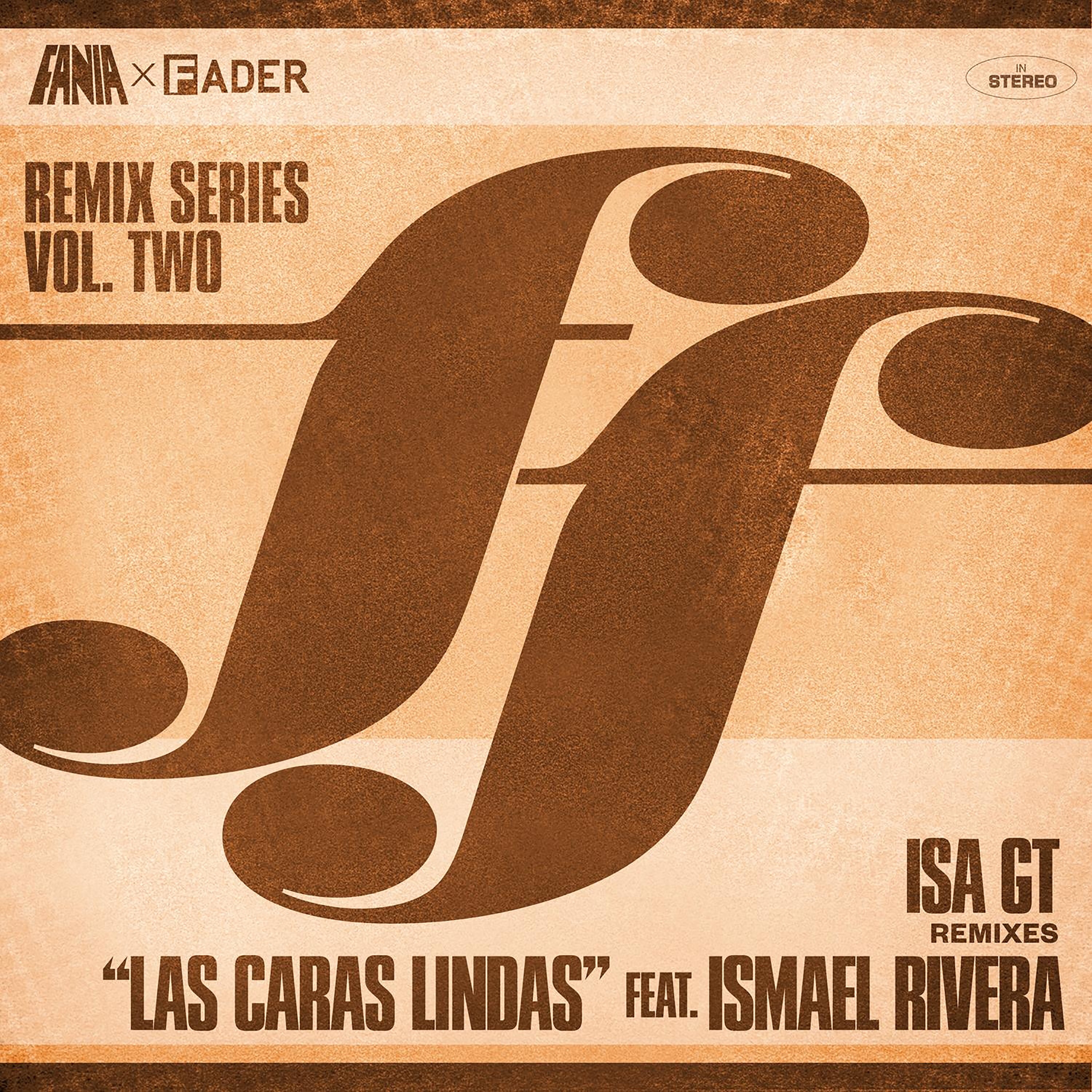Las Caras Lindas (Isa GT Remix) - Single album cover