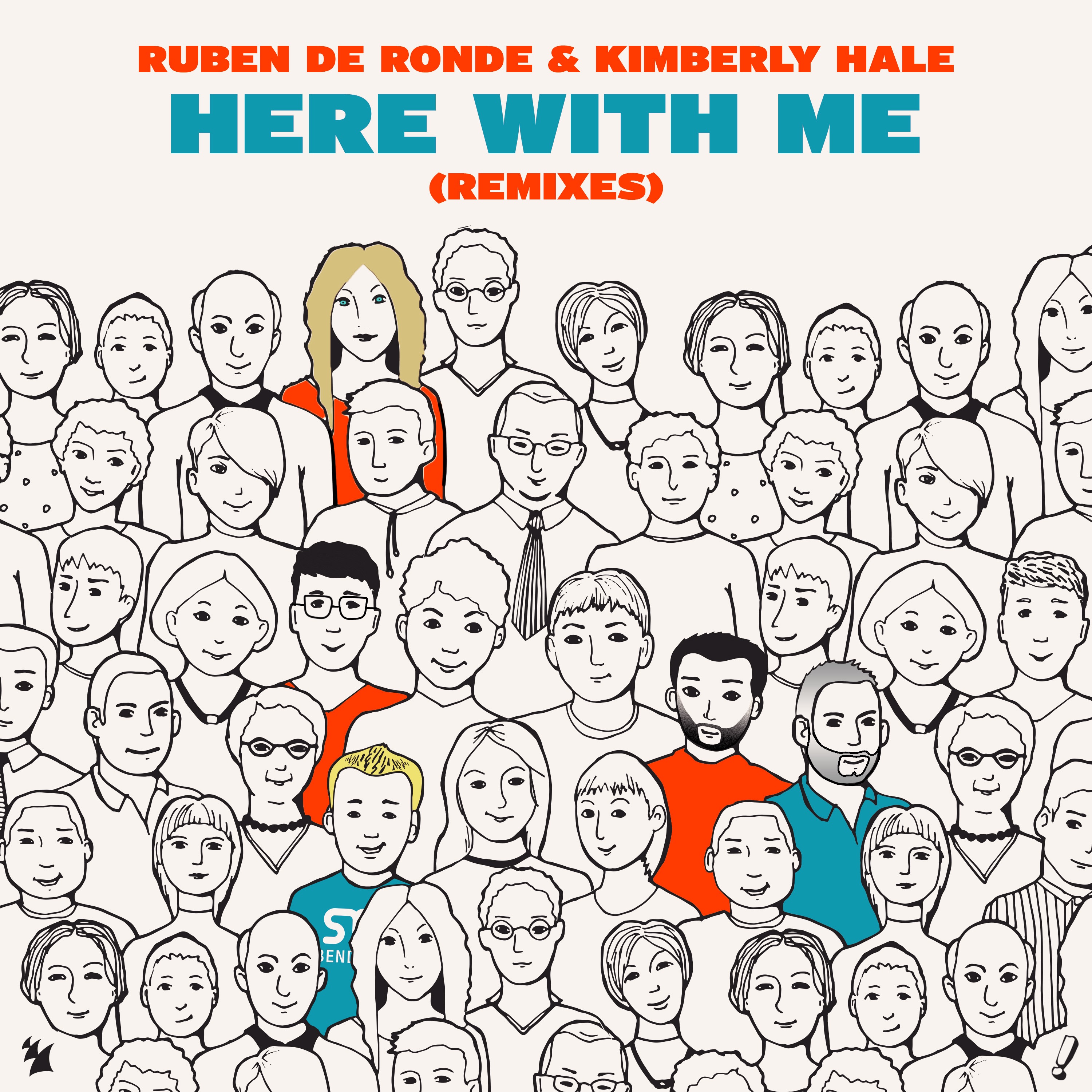 Here with Me (Remixes) - Single album cover
