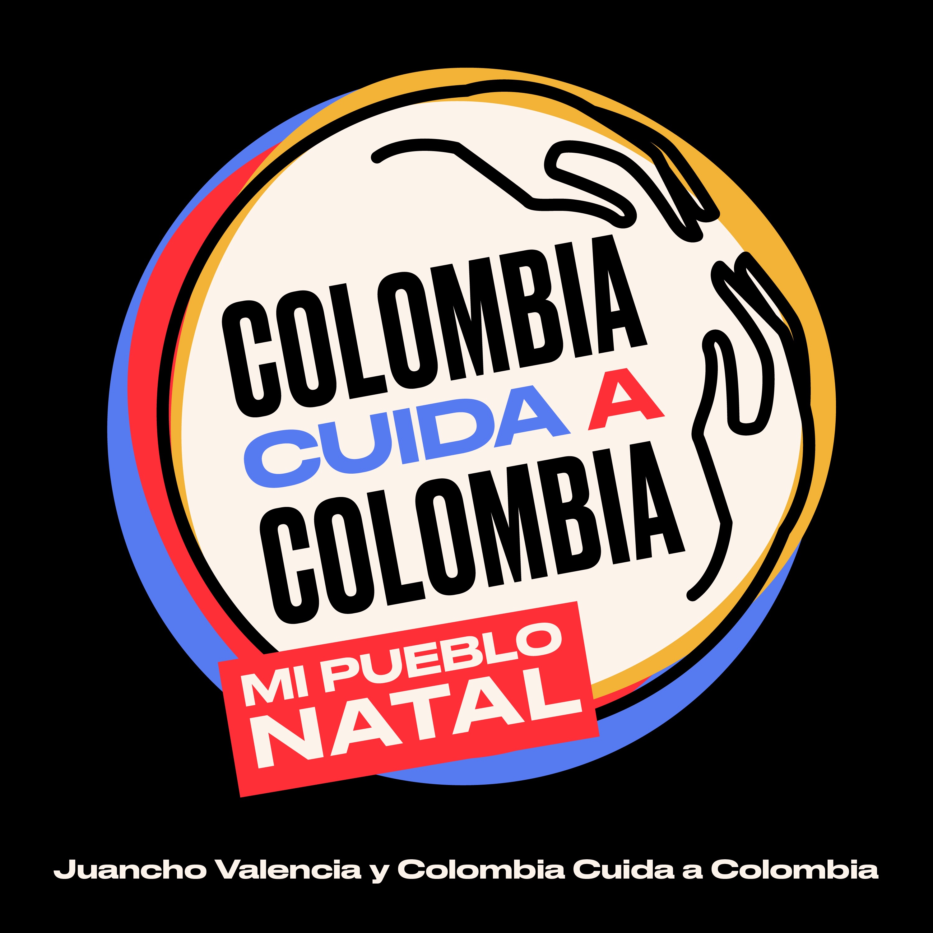 Mi Pueblo Natal (feat. ChocQuibTown, Martina La Peligrosa, Adriana Lucia, Ventino, Andrea Echeverri, album cover