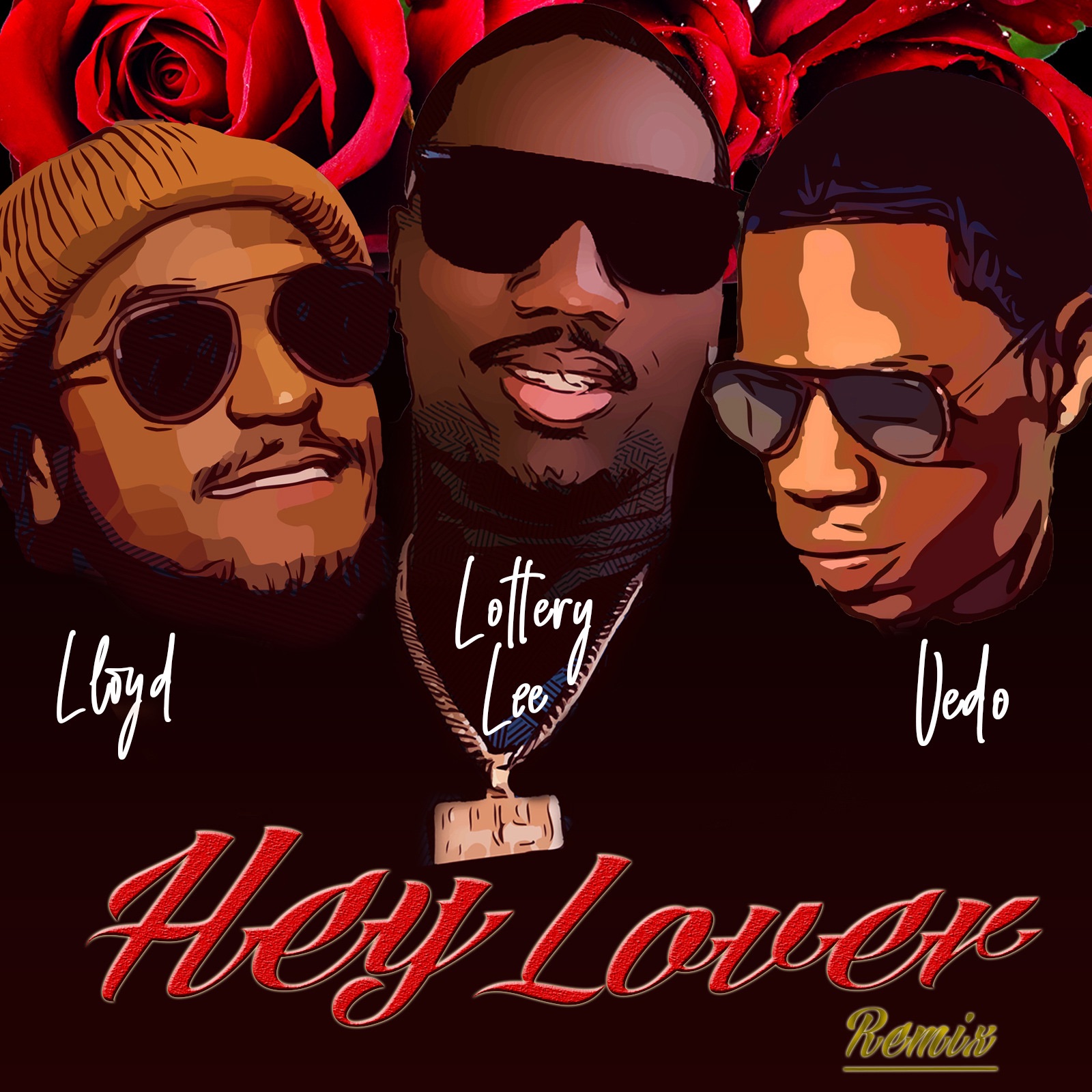 Hey Lover (Remix) [feat. Lloyd & VEDO] - Single album cover