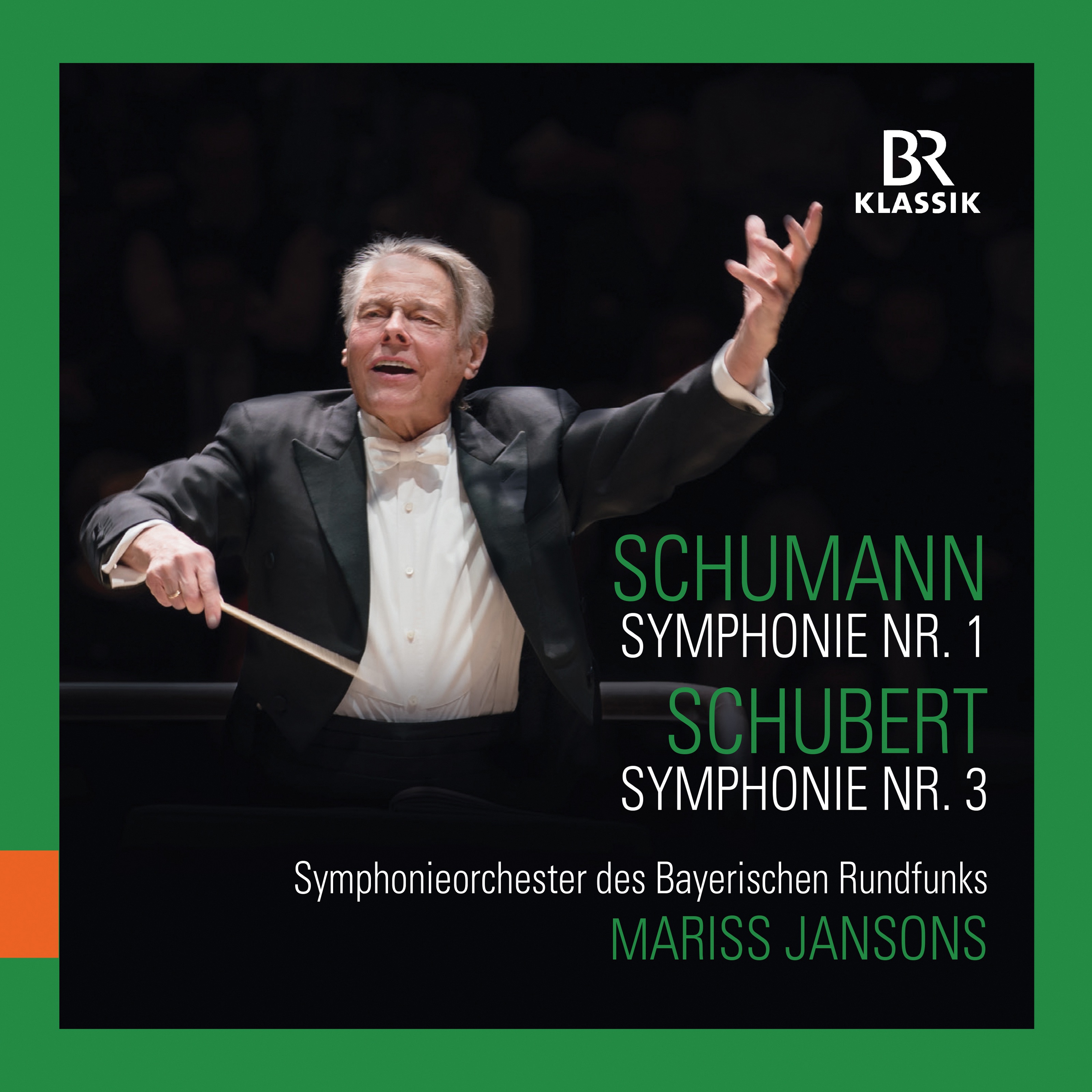 R. Schumann: Symphony No. 1, Op. 38 "Spring" – Schubert: Symphony No. 3, D. 200 (Live) album cover