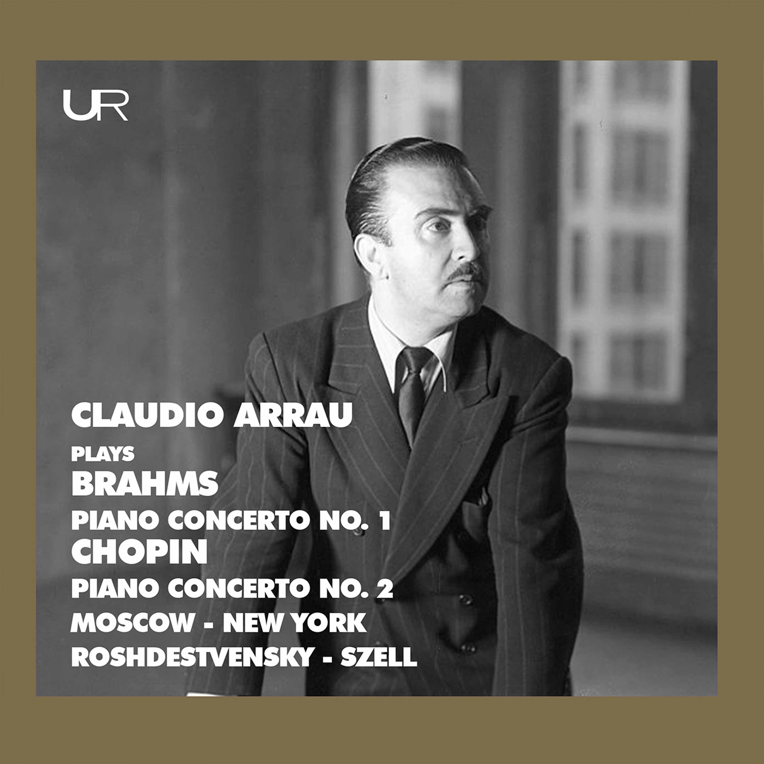 Brahms & Chopin: Piano Concertos (Live) album cover