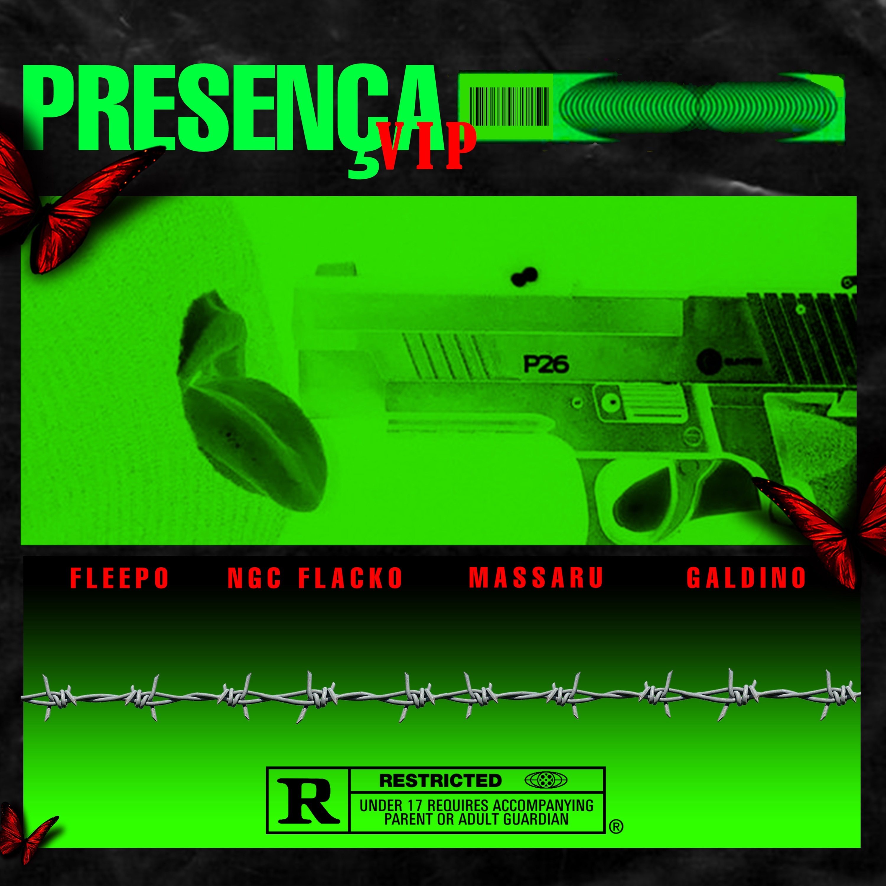 Presença Vip (feat. Fleepo, NGC Flacko & Galdino) - Single album cover