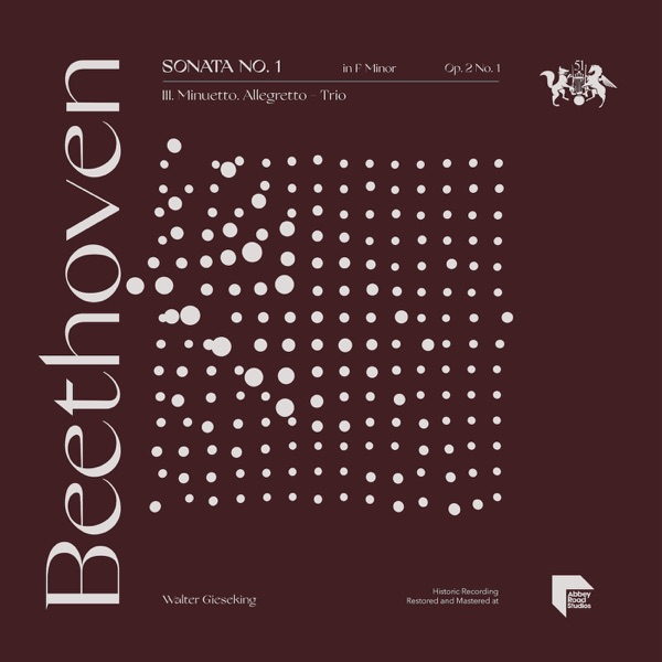 Beethoven: Sonata No. 1 in F Minor, Op. 2 No. 1: III. Minuetto. Allegretto - Trio - Single album cover
