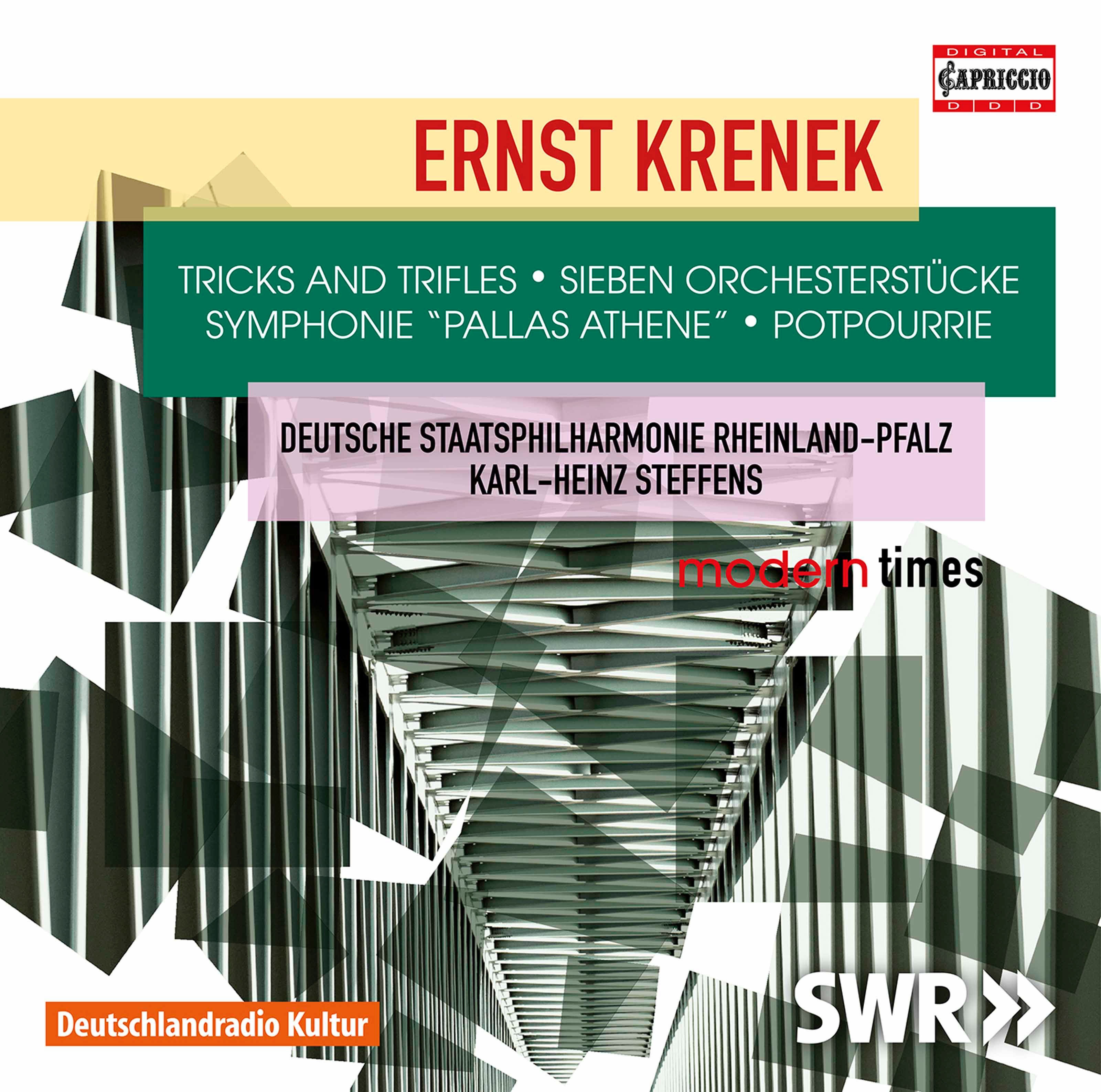 Krenek: Orchestral Works album cover