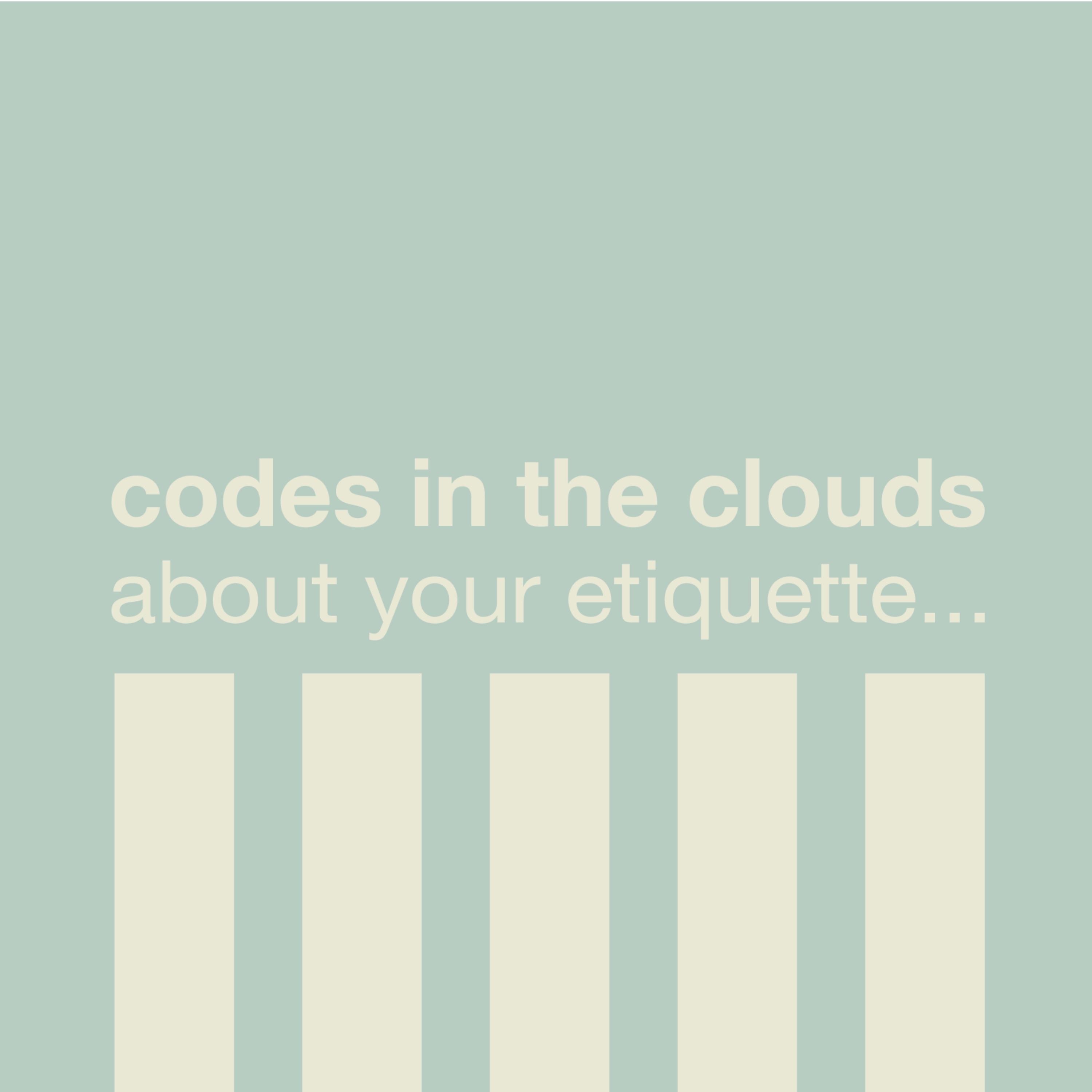 About Your Etiquette... - Single album cover