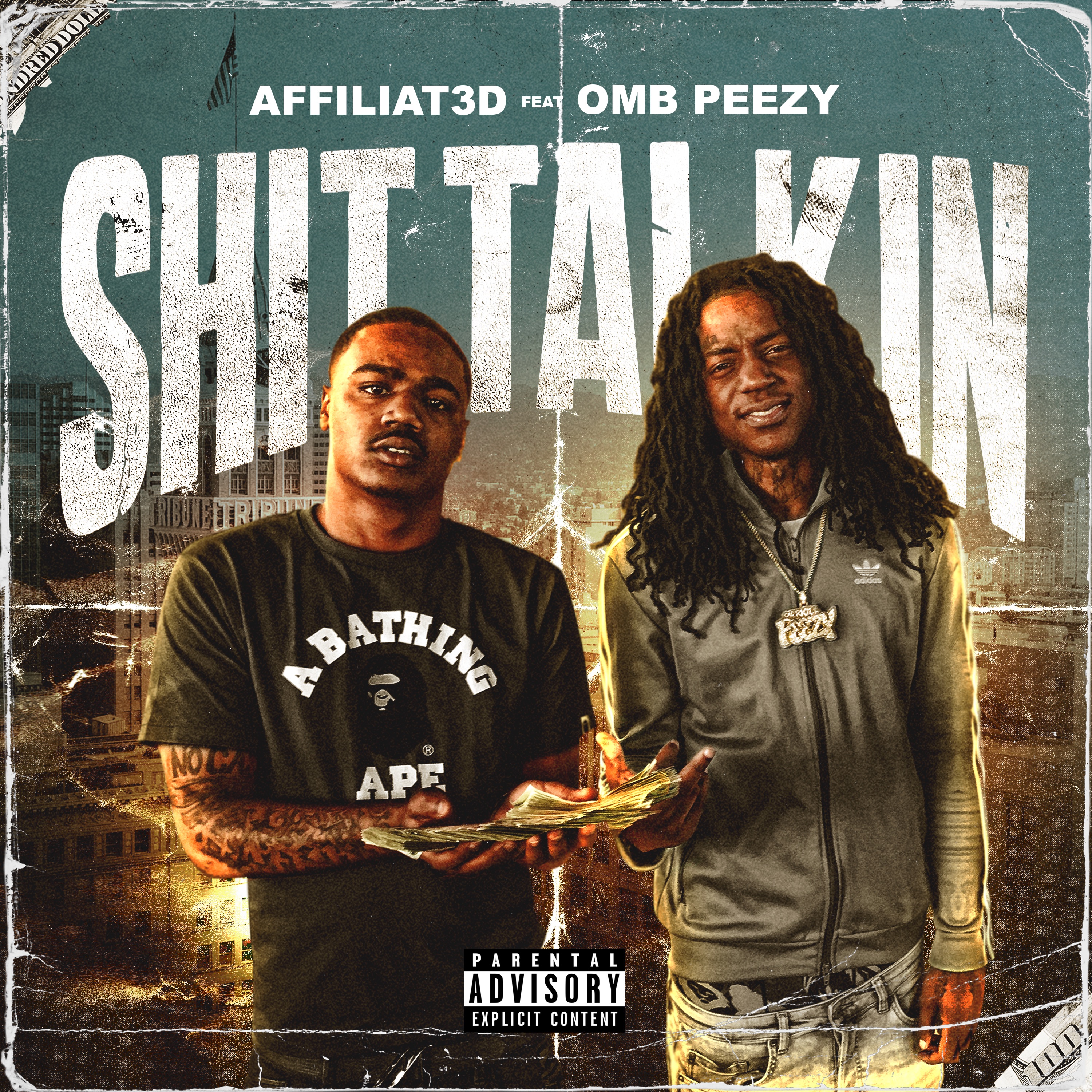 Shit Talkin (feat. OMB Peezy) - Single album cover