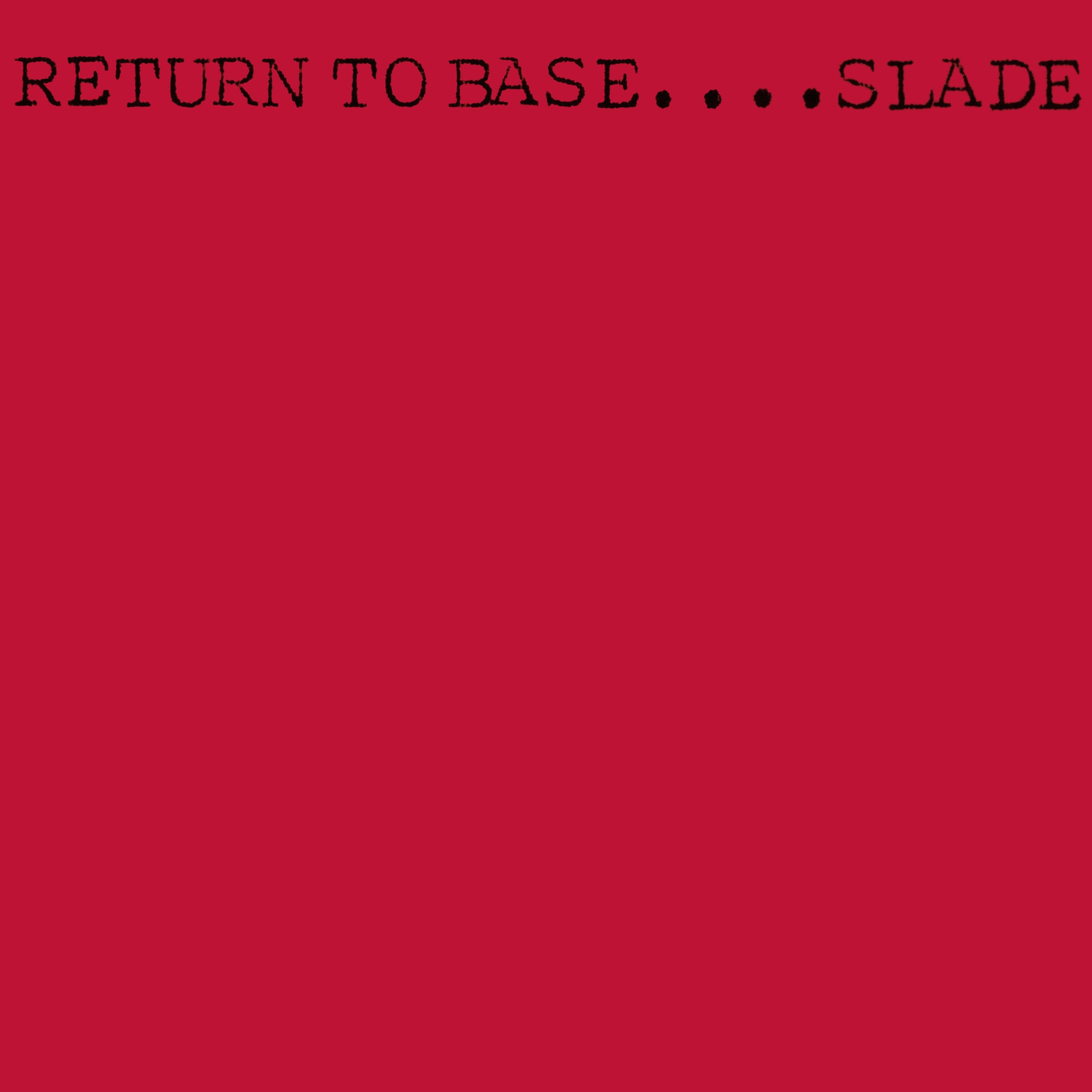 Return to Base album cover