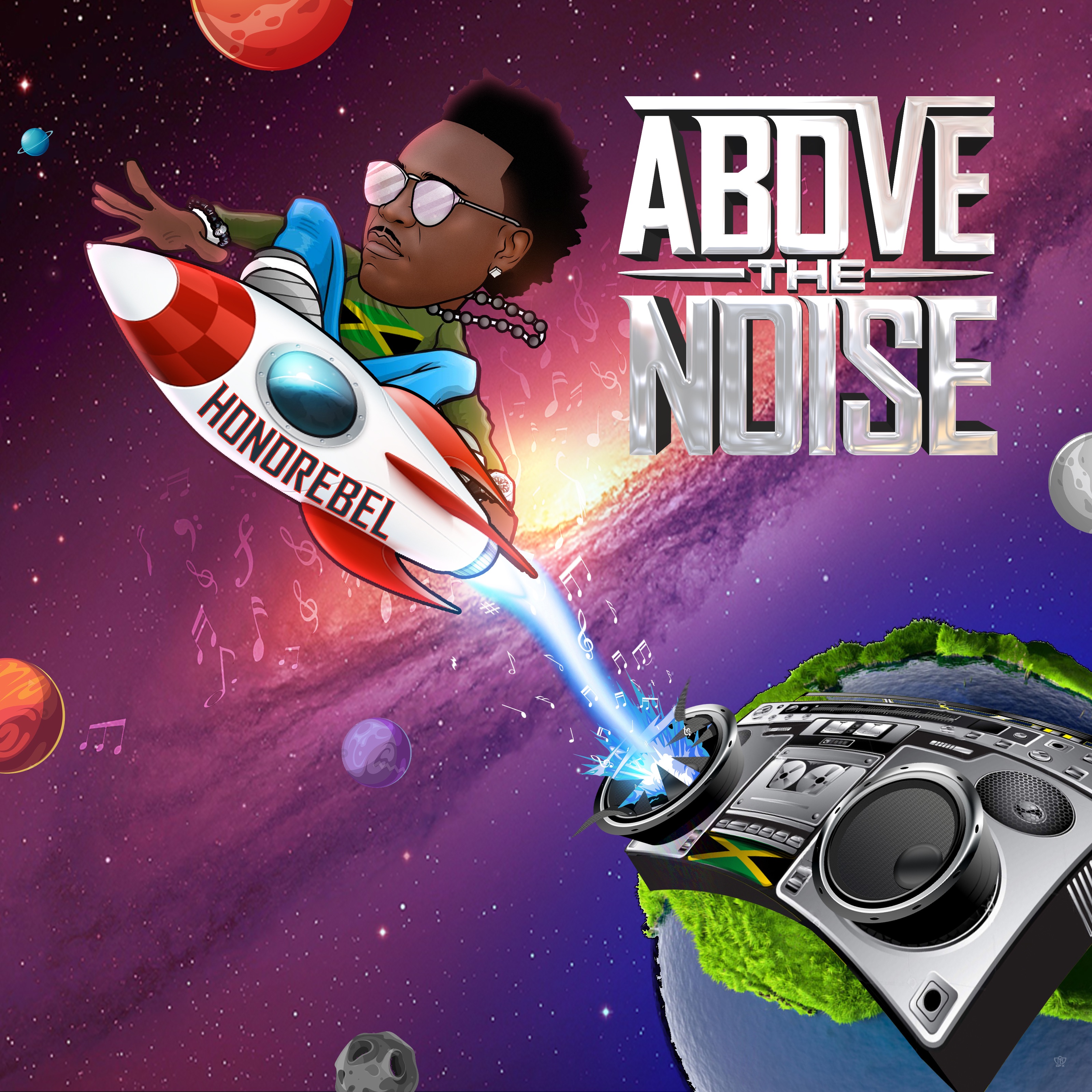 Above the Noise album cover