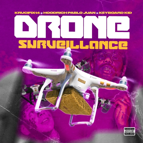 Drone Surveillance (feat. HoodRich Pablo Juan & Keyboard Kid) - Single album cover