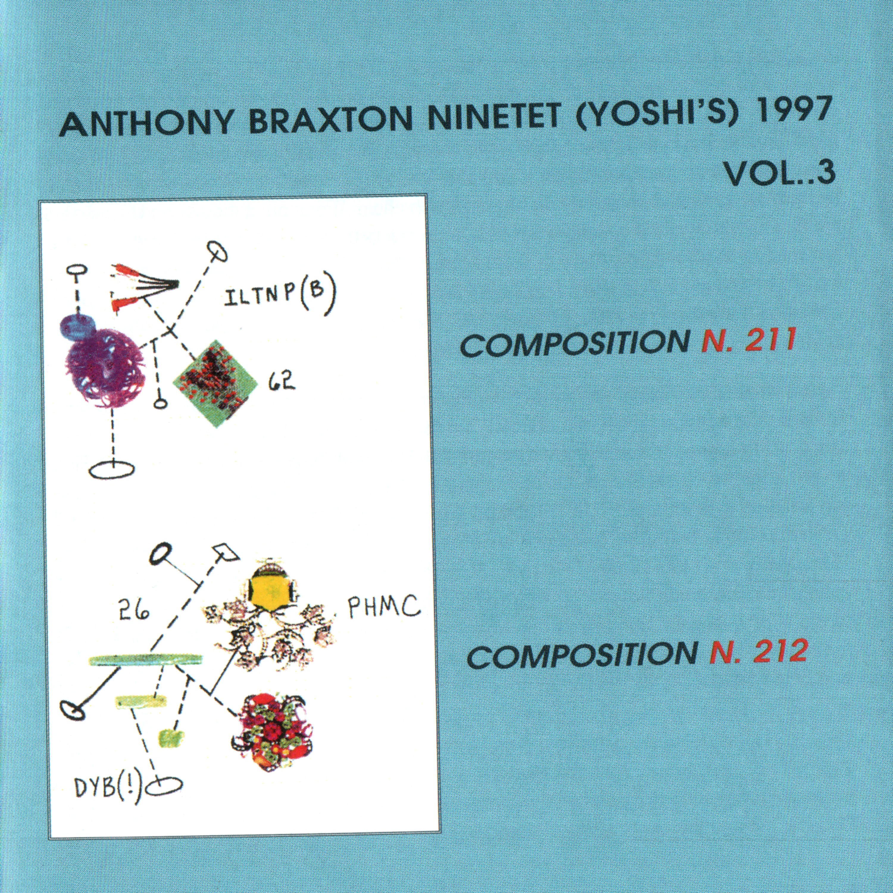 Anthony Braxton Ninetet (Yoshi's) [1997], Vol. 3 album cover