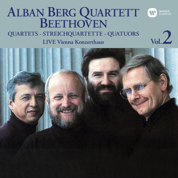 Beethoven: Complete String Quartets, Vol. 2 (Live at Vienna Konzerthaus, 1989) album cover