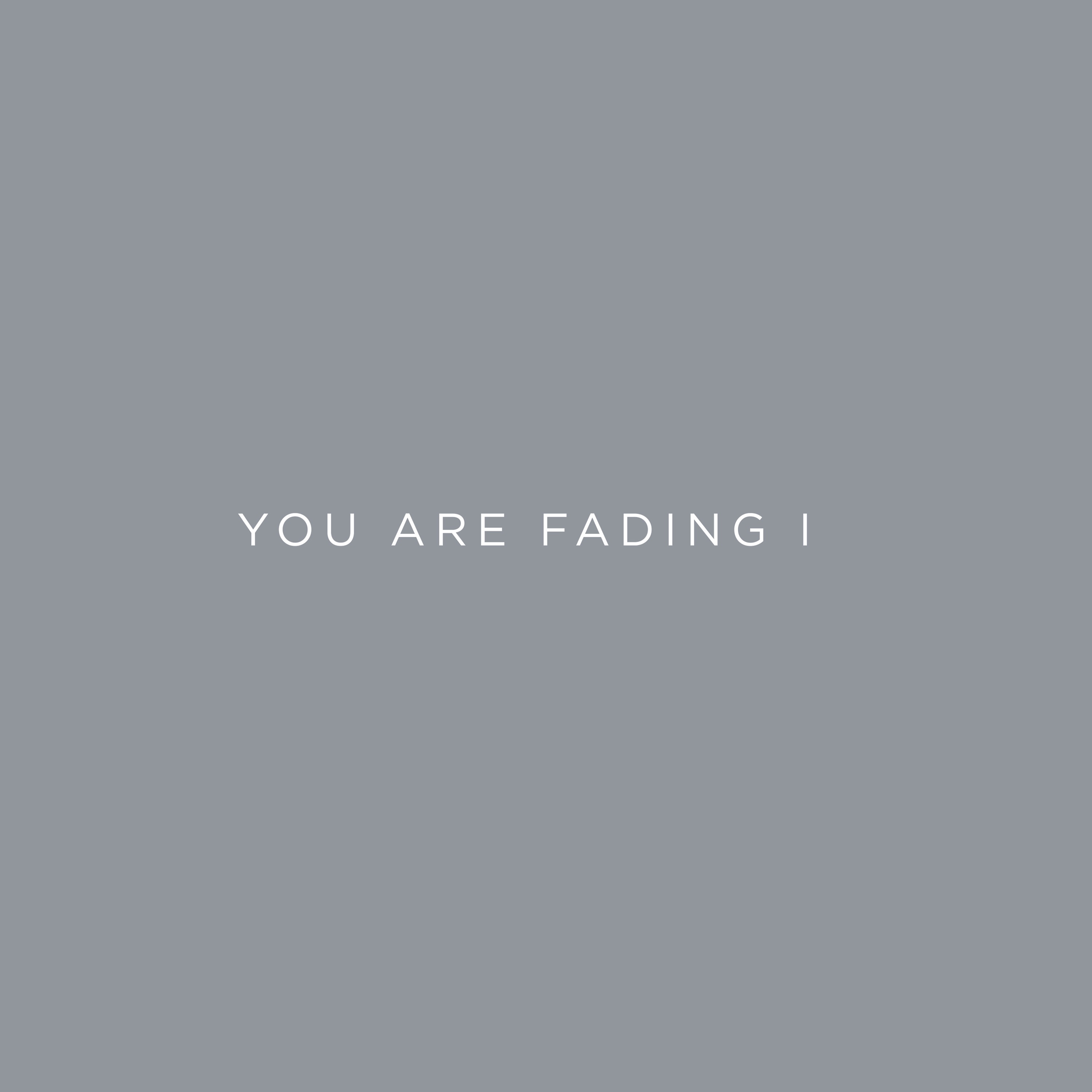 You Are Fading, Vol. 1 (Bonus Tracks 2005 - 2010) album cover