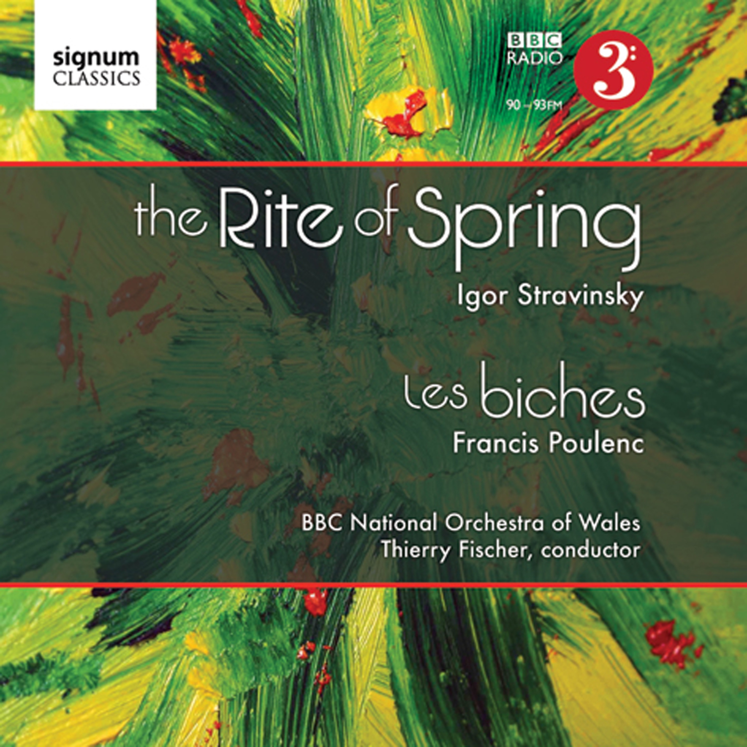 The Rite of Spring  Les Biches album cover