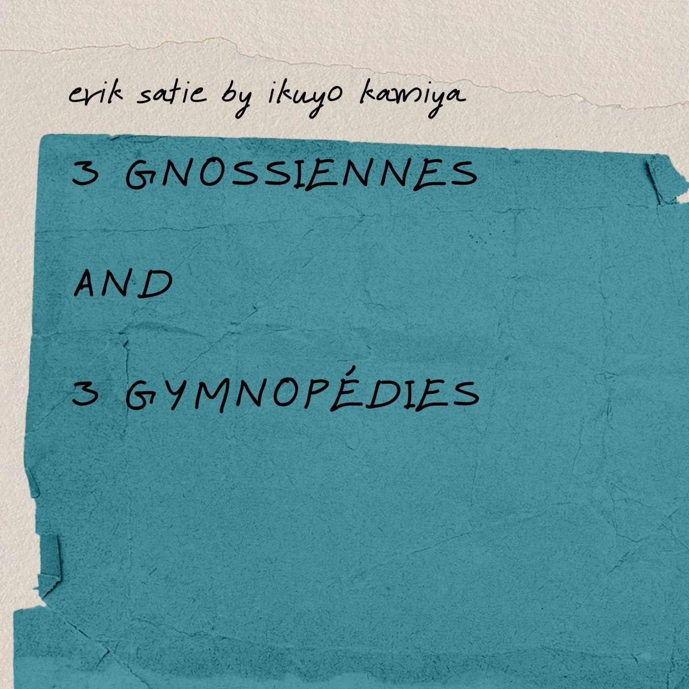 3 Gnossiennes and 3 Gymnopédies - EP album cover