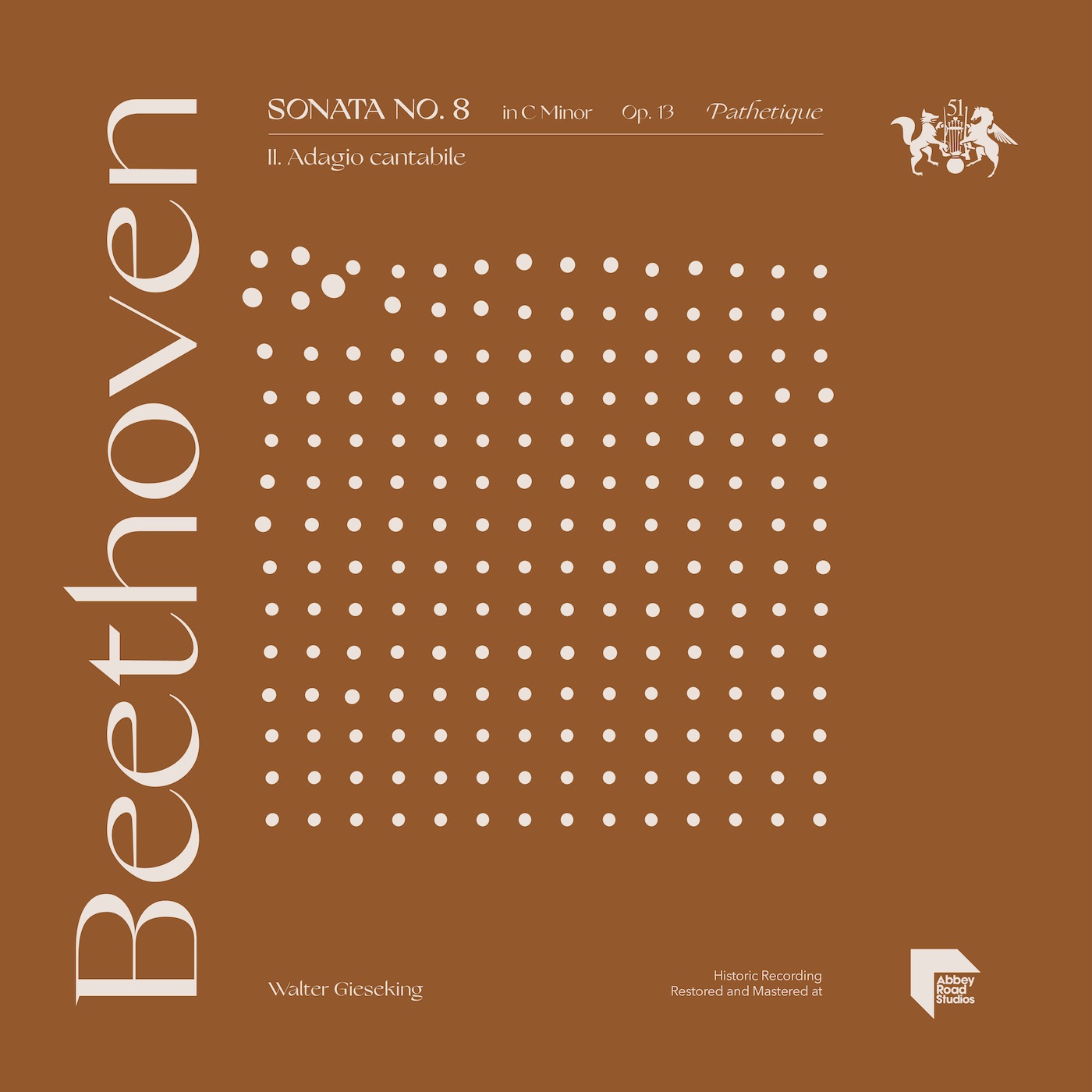 Beethoven: Sonata No. 8 in C Minor, Op. 13 "Pathetique": II. Adagio cantabile - Single album cover