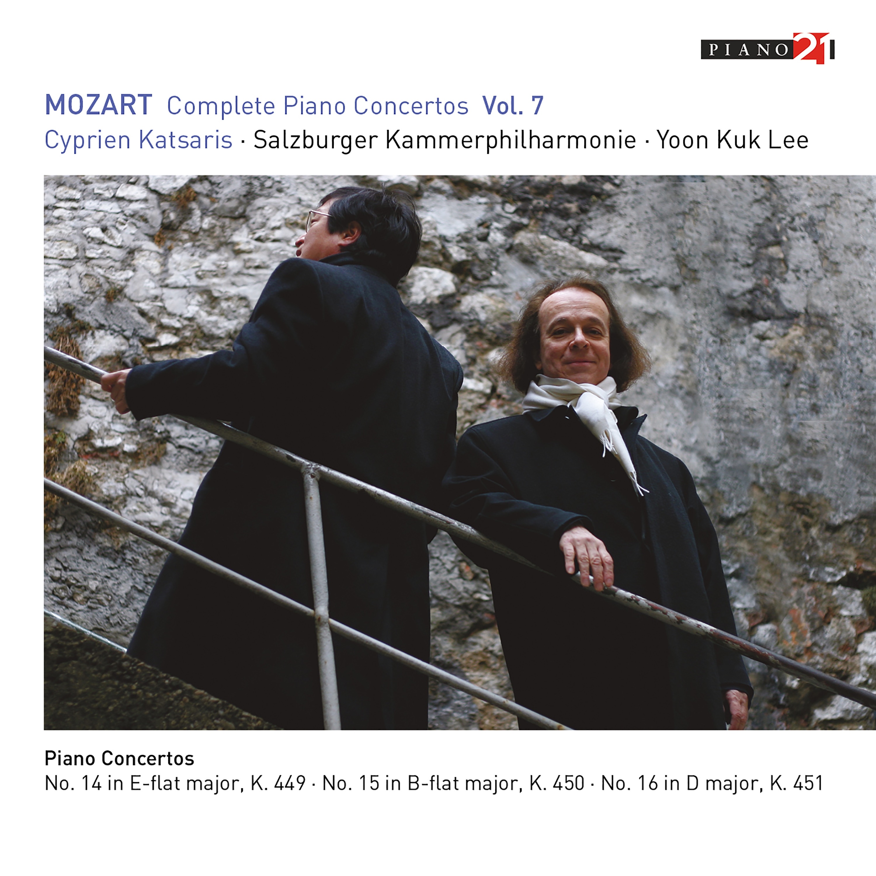 Mozart: Complete Piano Concertos, Vol. 7 - K. 449, 450 & 451 (Live) album cover