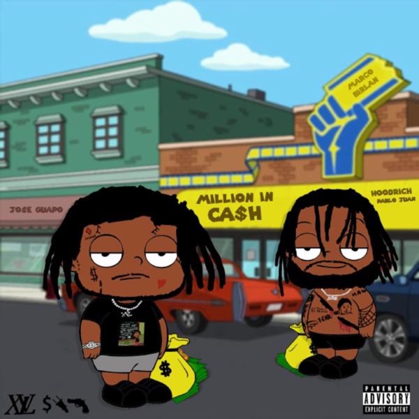 Million in Cash (feat. HoodRich Pablo Juan) - Single album cover