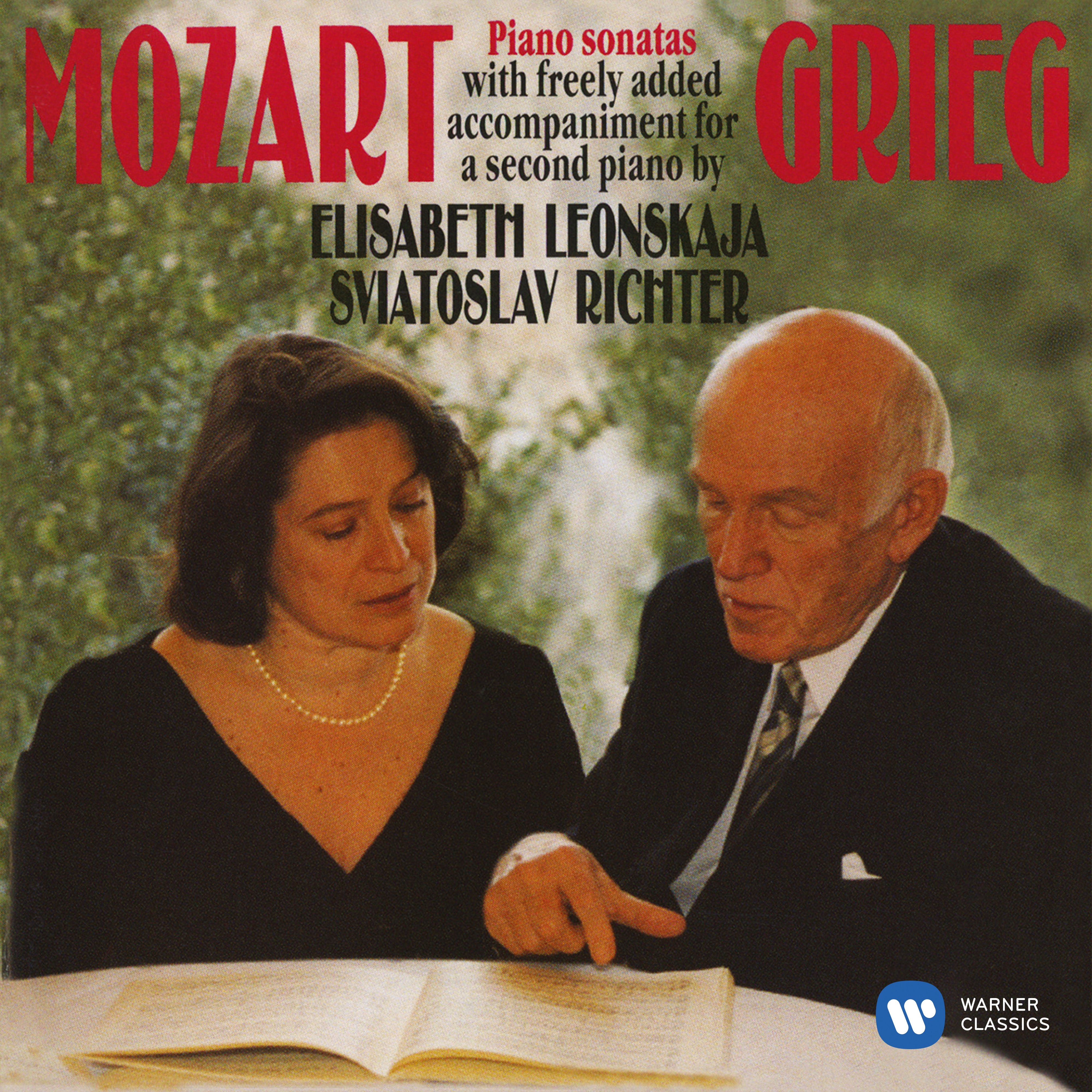 Mozart, Grieg: Piano Sonatas album cover