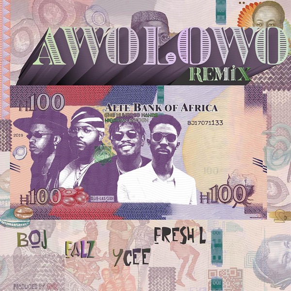 Awolowo (Remix) [feat. Falz, Ycee & Fresh L.] - Single album cover