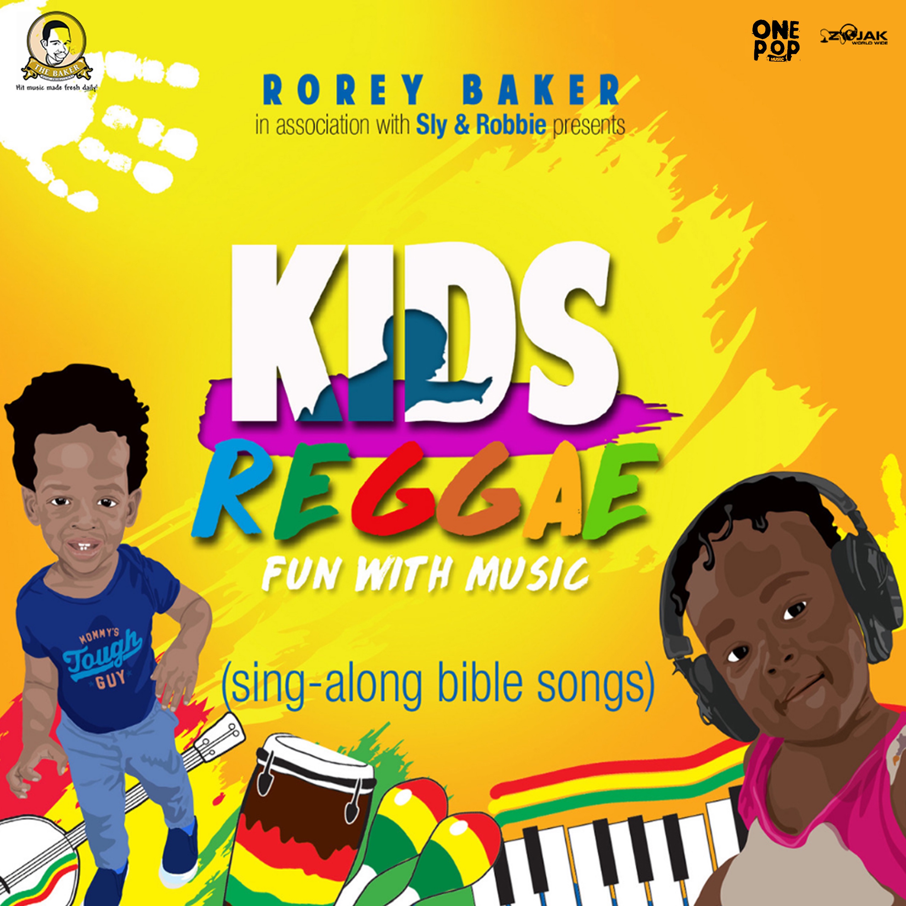 Kids Reggae (Sing - Along Bible Songs) album cover