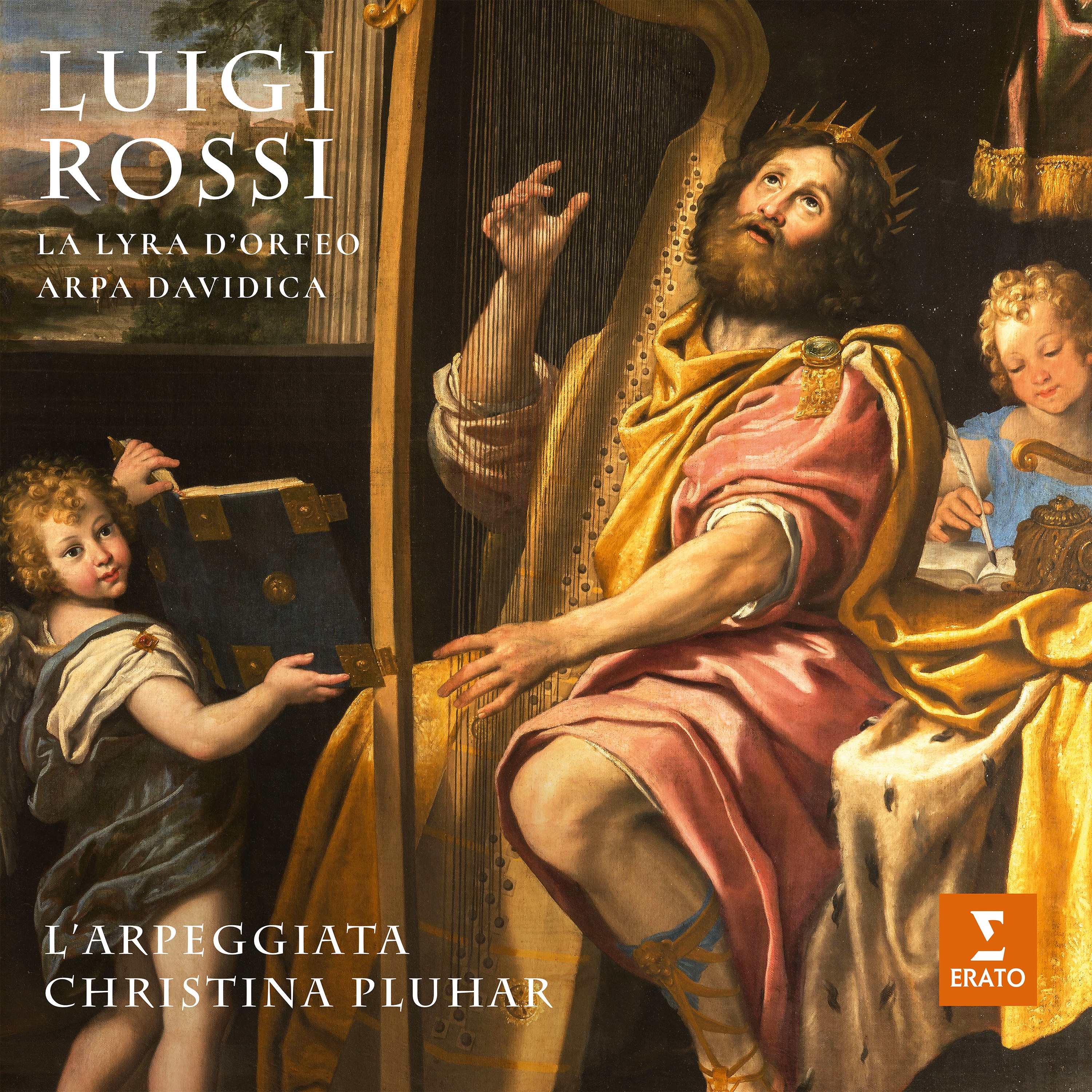 Rossi: La lyra d'Orfeo & Arpa Davidica album cover