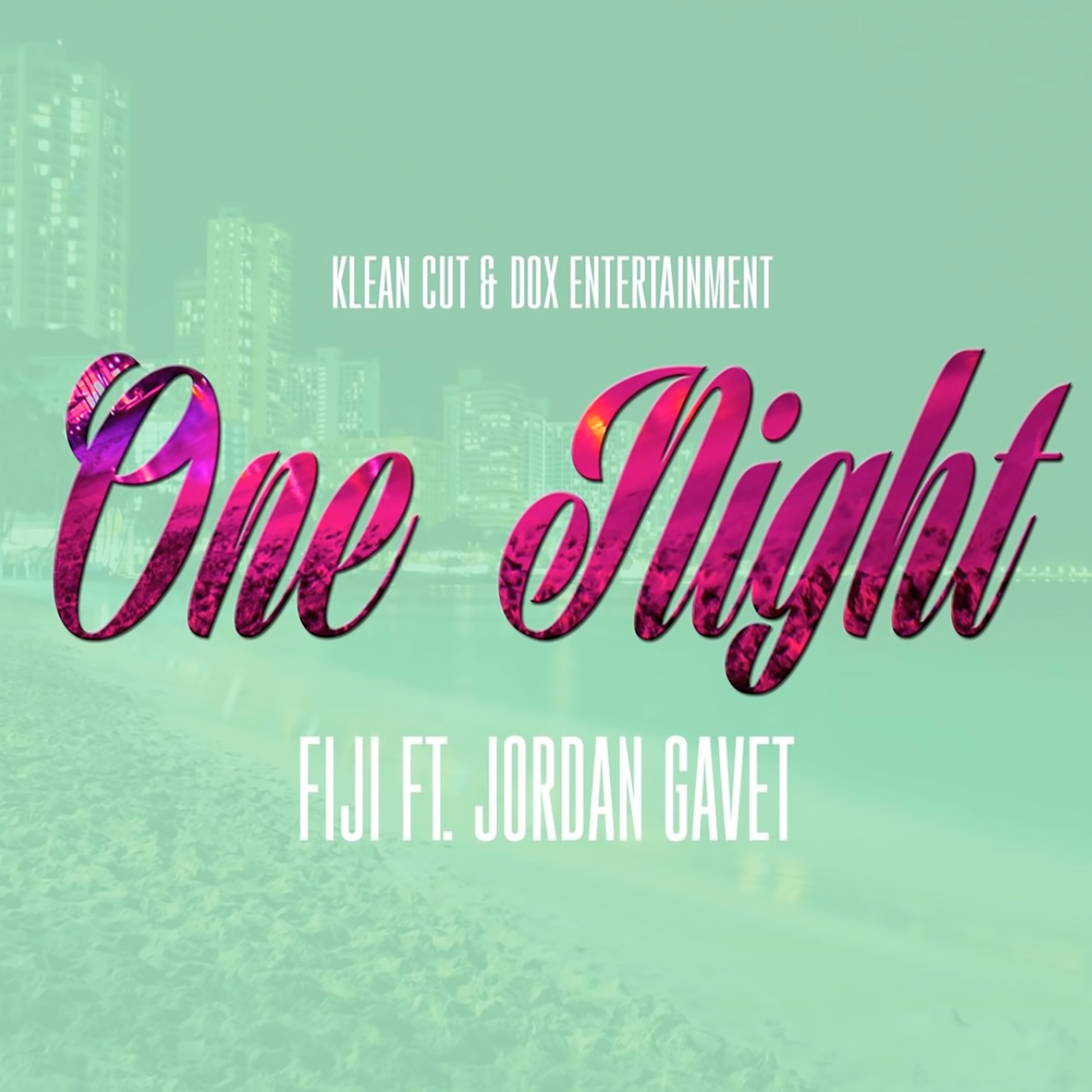 One Night (feat. Jordan Gavet) - Single album cover