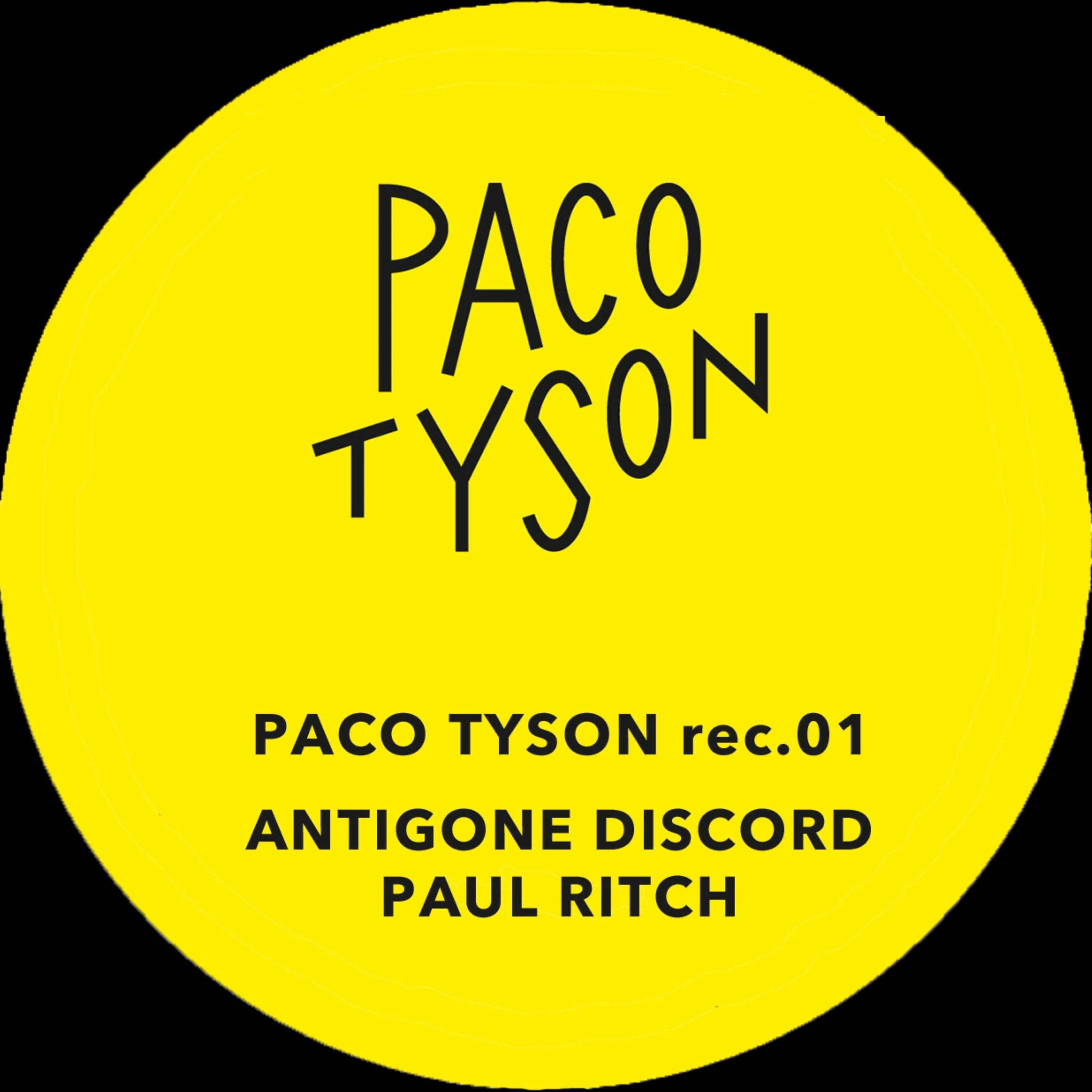 Paco Tyson Rec.01 - Single album cover