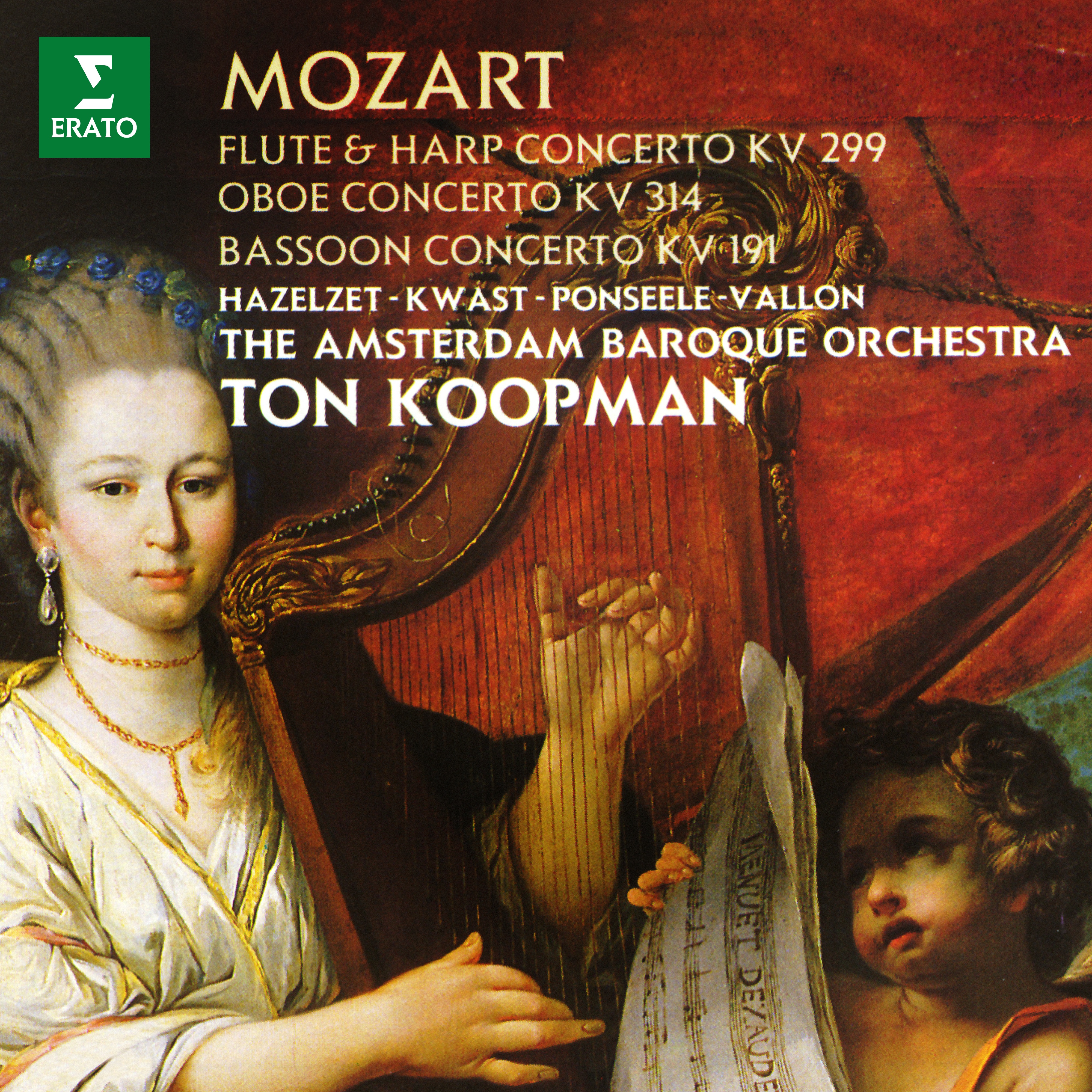 Mozart: Concertos for Flute and Harp, Oboe and Bassoon album cover