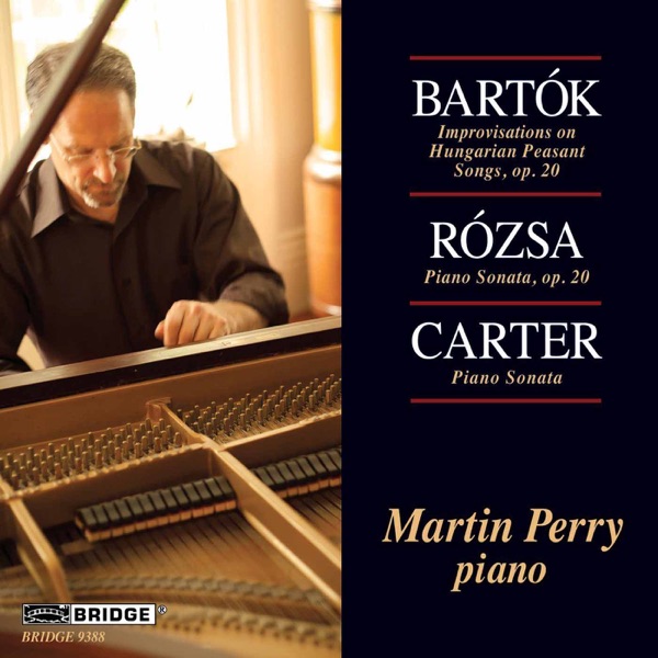 Bartók, Rózsa & Carter: Piano Works album cover