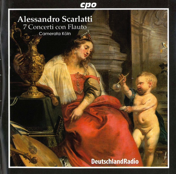 A. Scarlatti: 7 Flute Concertos album cover