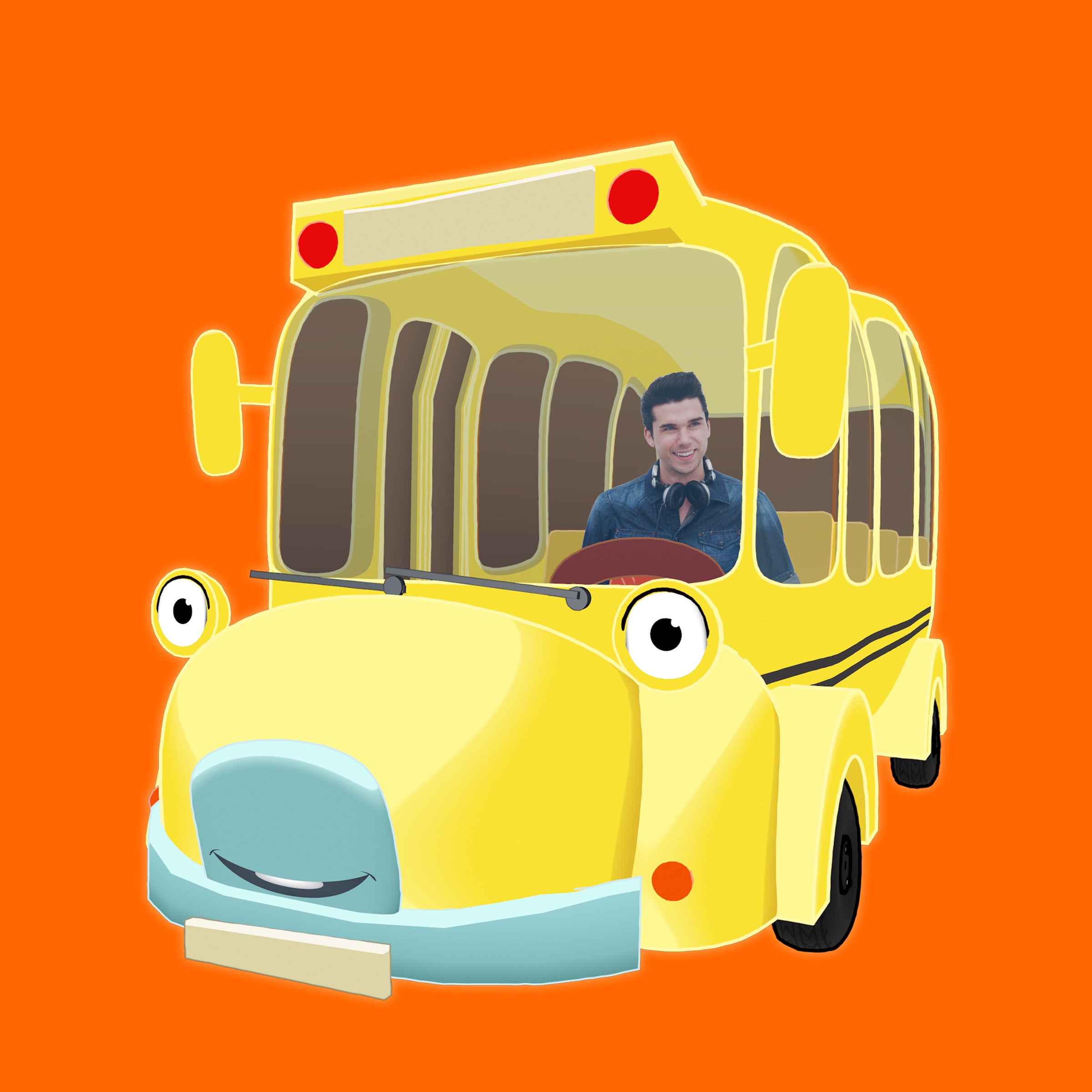 Wheels on the Bus Portrait