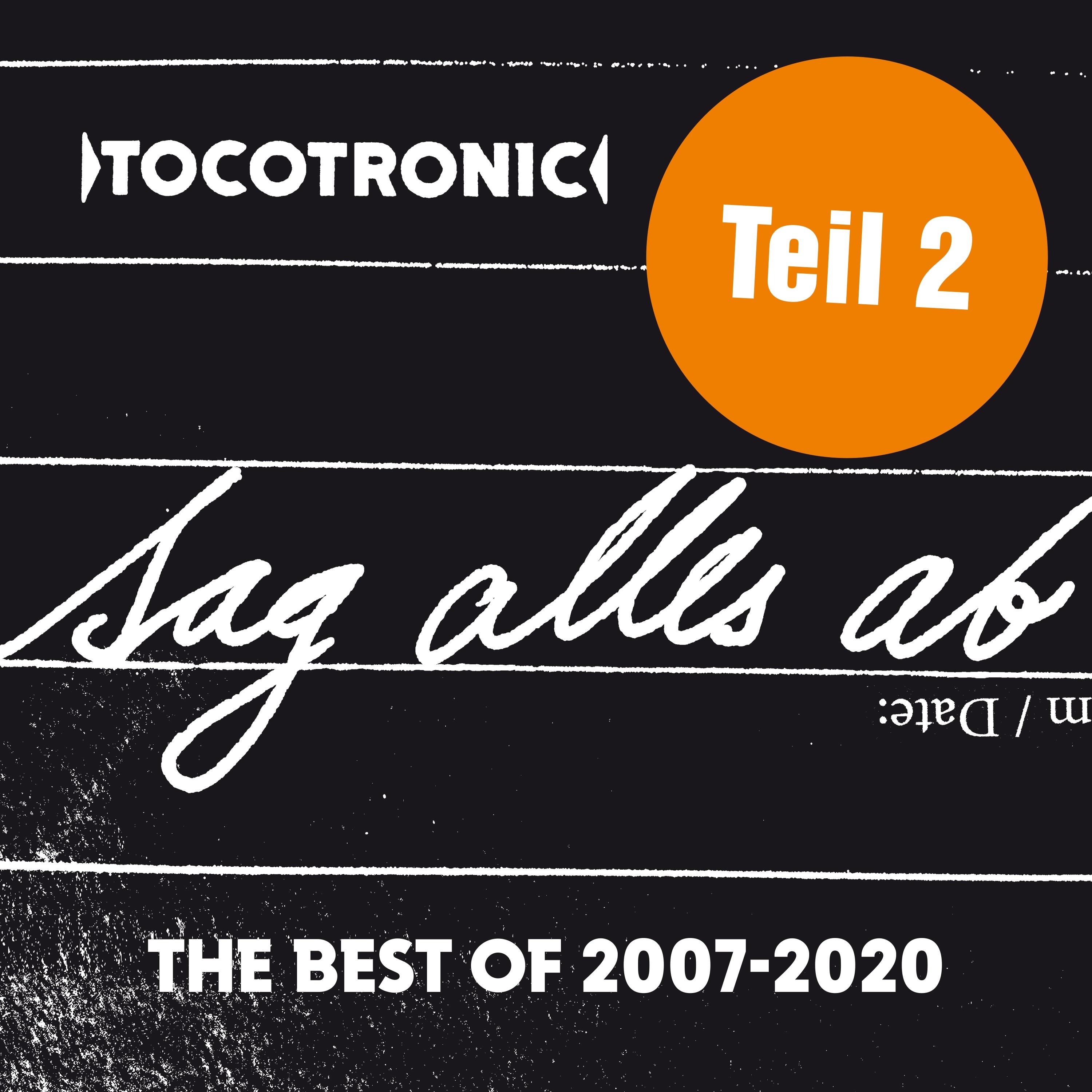 SAG ALLES AB - THE BEST OF TEIL 2 (2007-2020) album cover