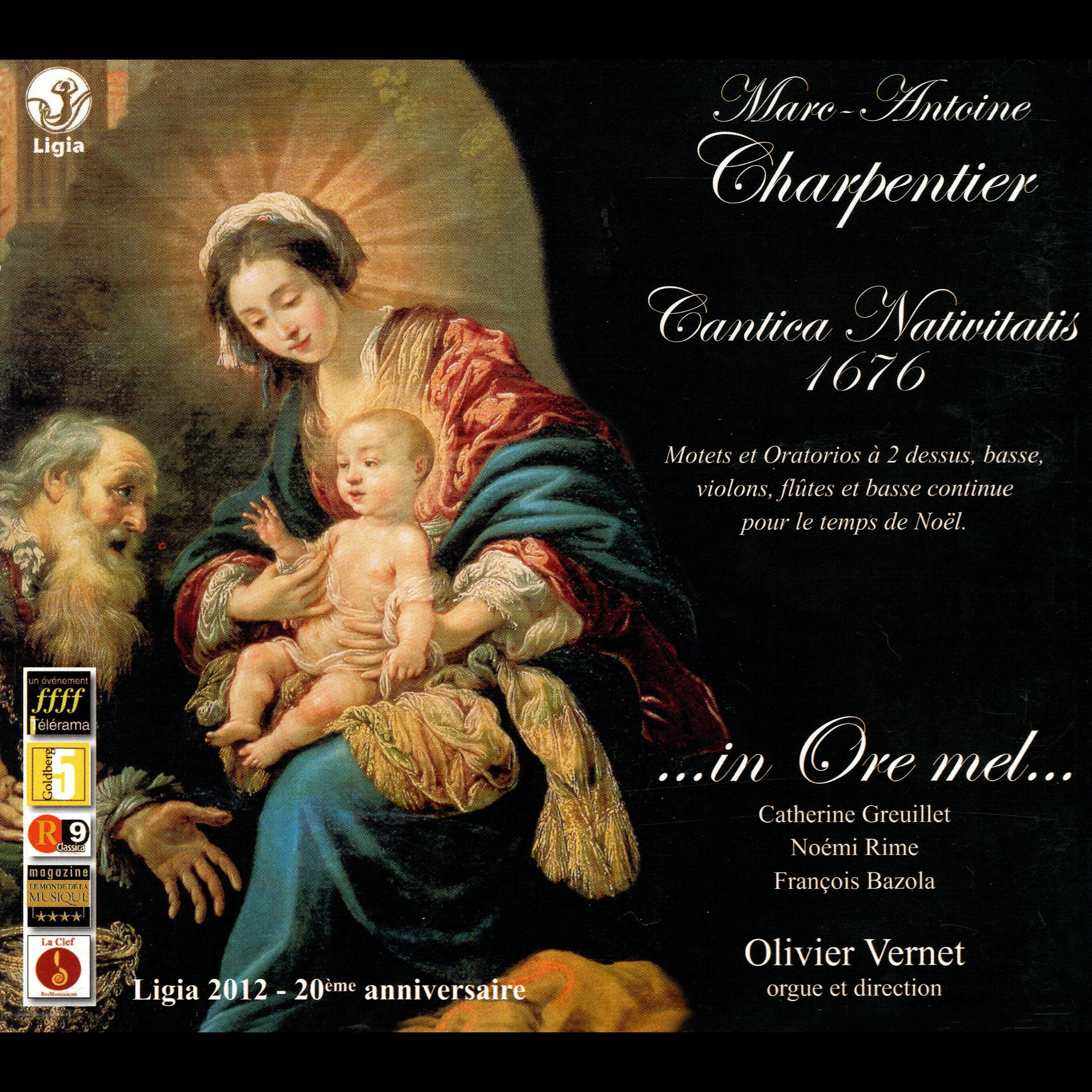 Charpentier: Cantica Nativitatis 1676 album cover