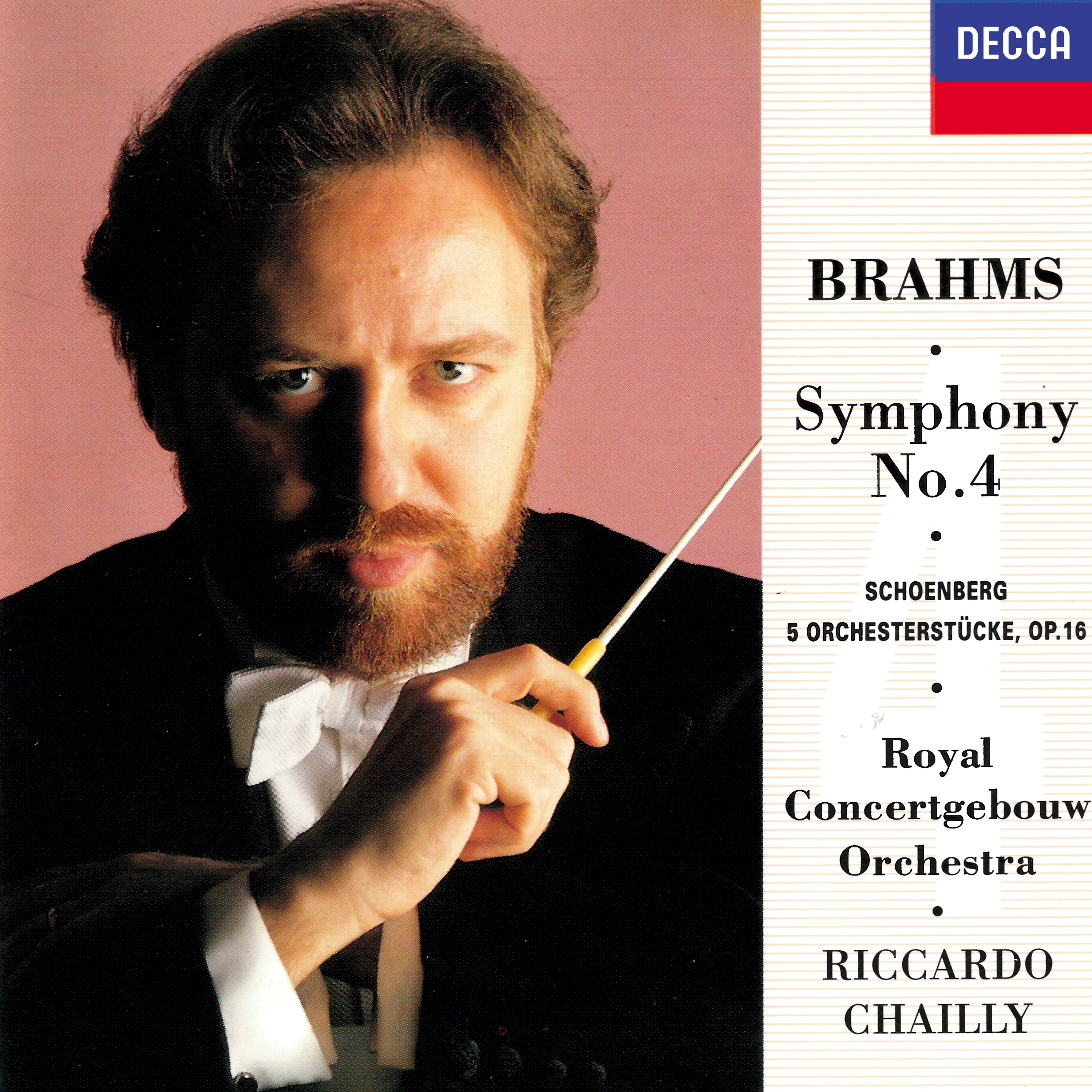 Brahms: Symphony No. 4 / Schoenberg: 5 Orchestral Pieces album cover