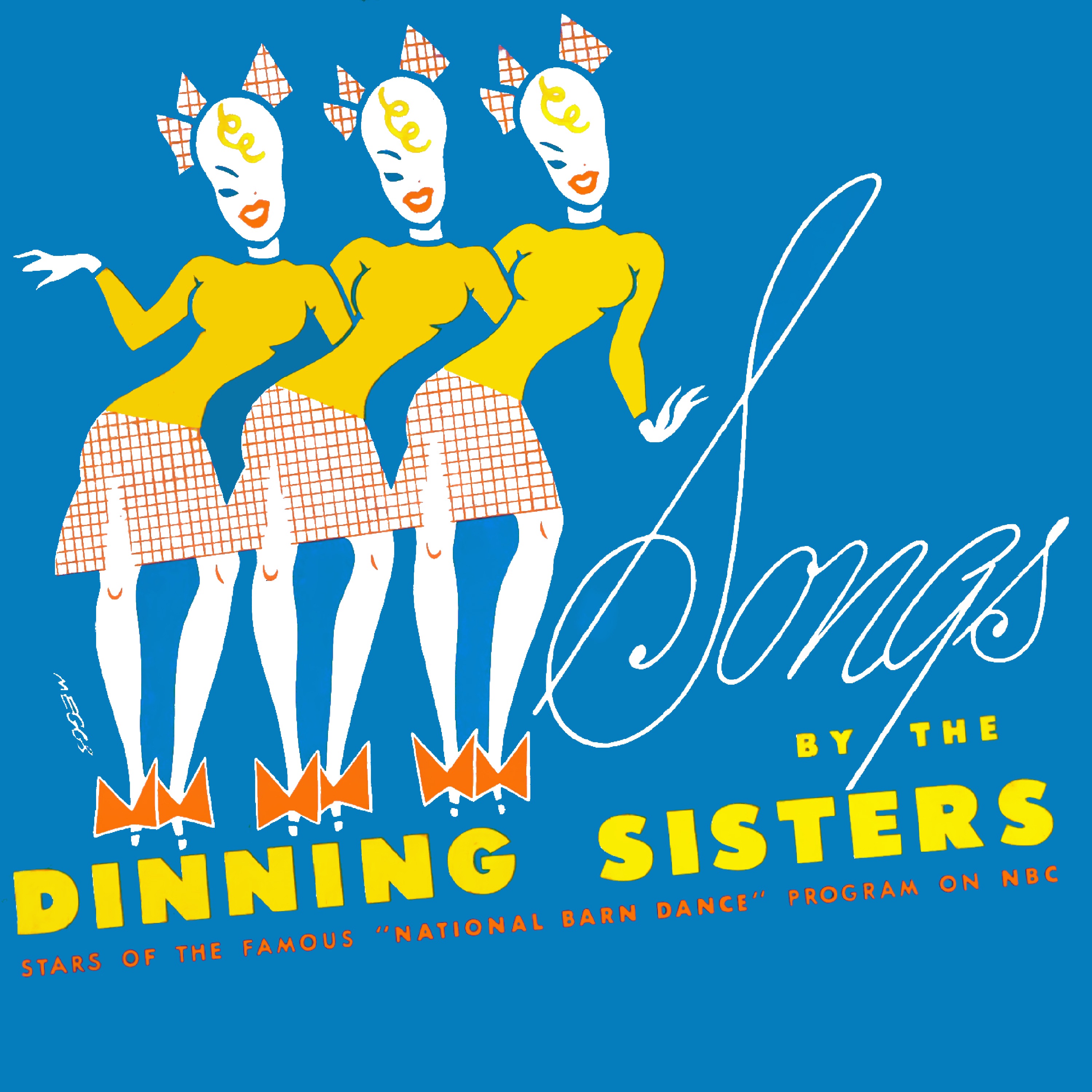 Songs by the Dinning Sisters album cover