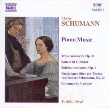 Clara Schumann: Piano Music album cover