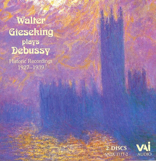 Walter Gieseking Plays Debussy album cover