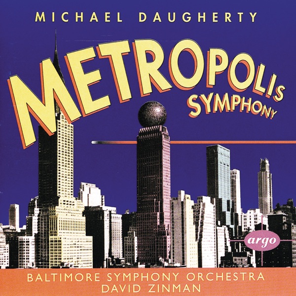 Daugherty: Metropolis Symphony; Bizarro album cover