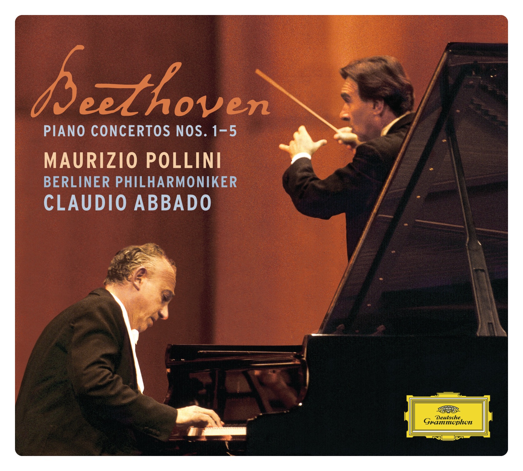 Beethoven: The Piano Concertos, Concerto for Piano, Violin & Cello album cover