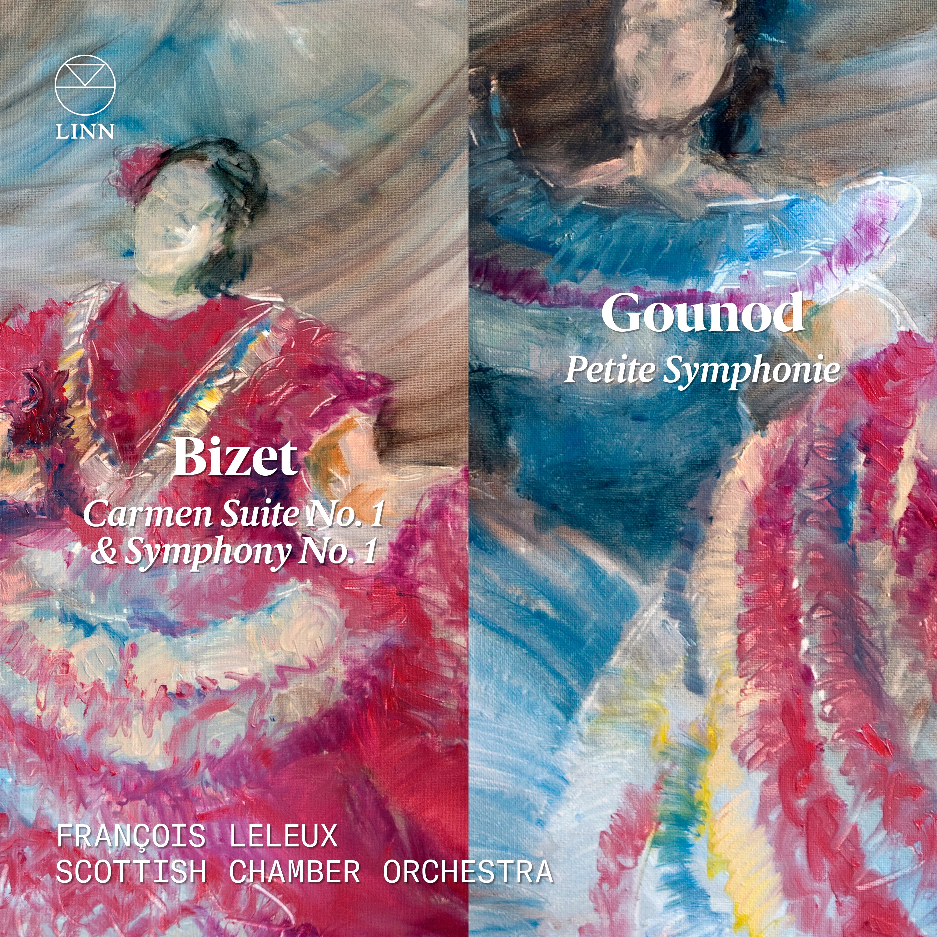 Bizet: Carmen Suite No. 1 & Symphony No. 1 - Gounod: Petite Symphonie album cover
