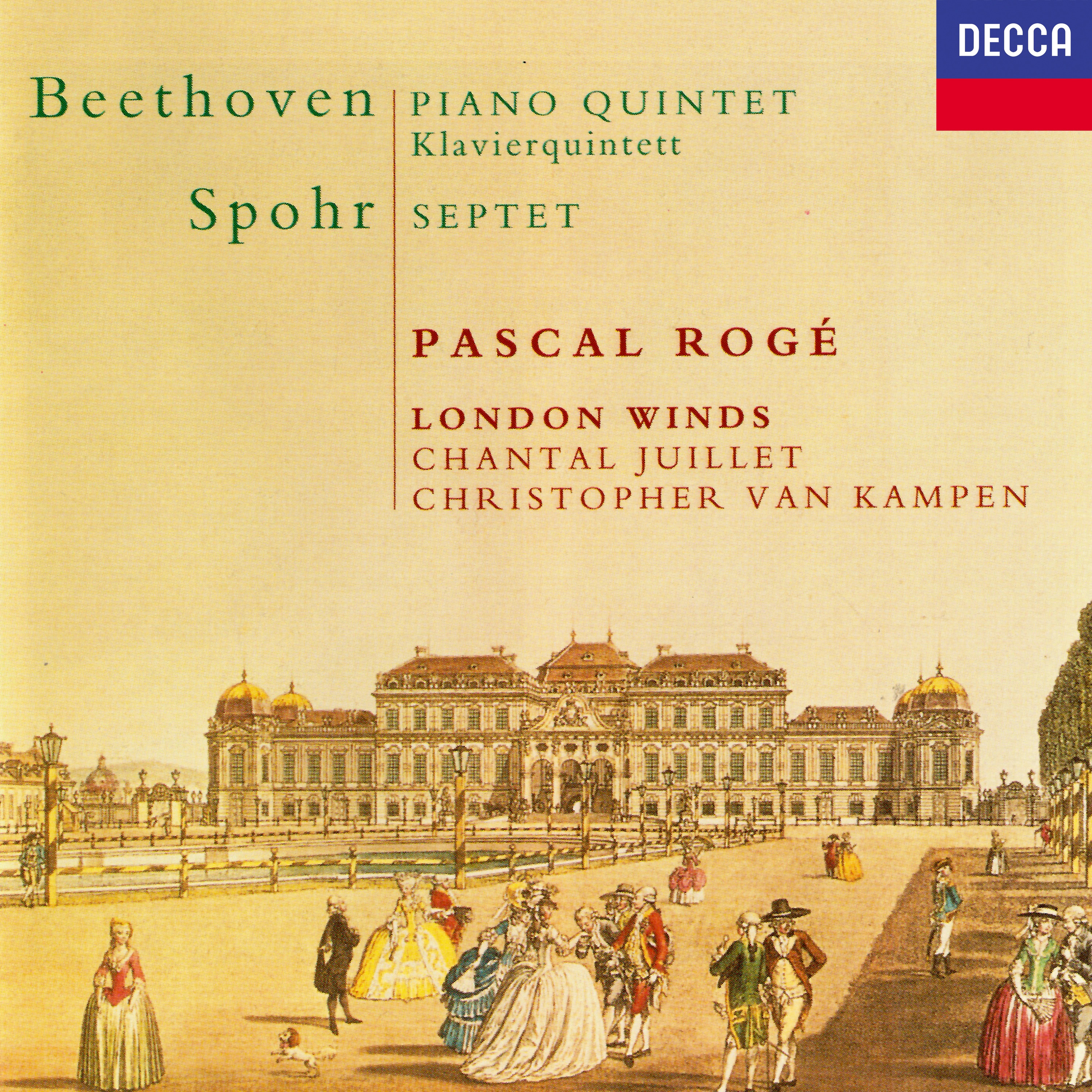 Beethoven: Quintet for Piano & Winds / Spohr: Wind Septet album cover